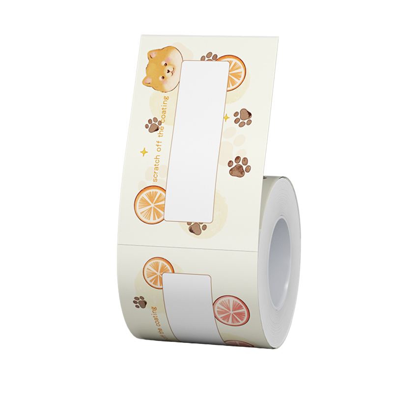 NB471 - NIIMBOT - B1 / B21 / B3S / B4 - TP40X60MM - 115 LABELS PER ROLL - YELLOW LEMON DESIGN
