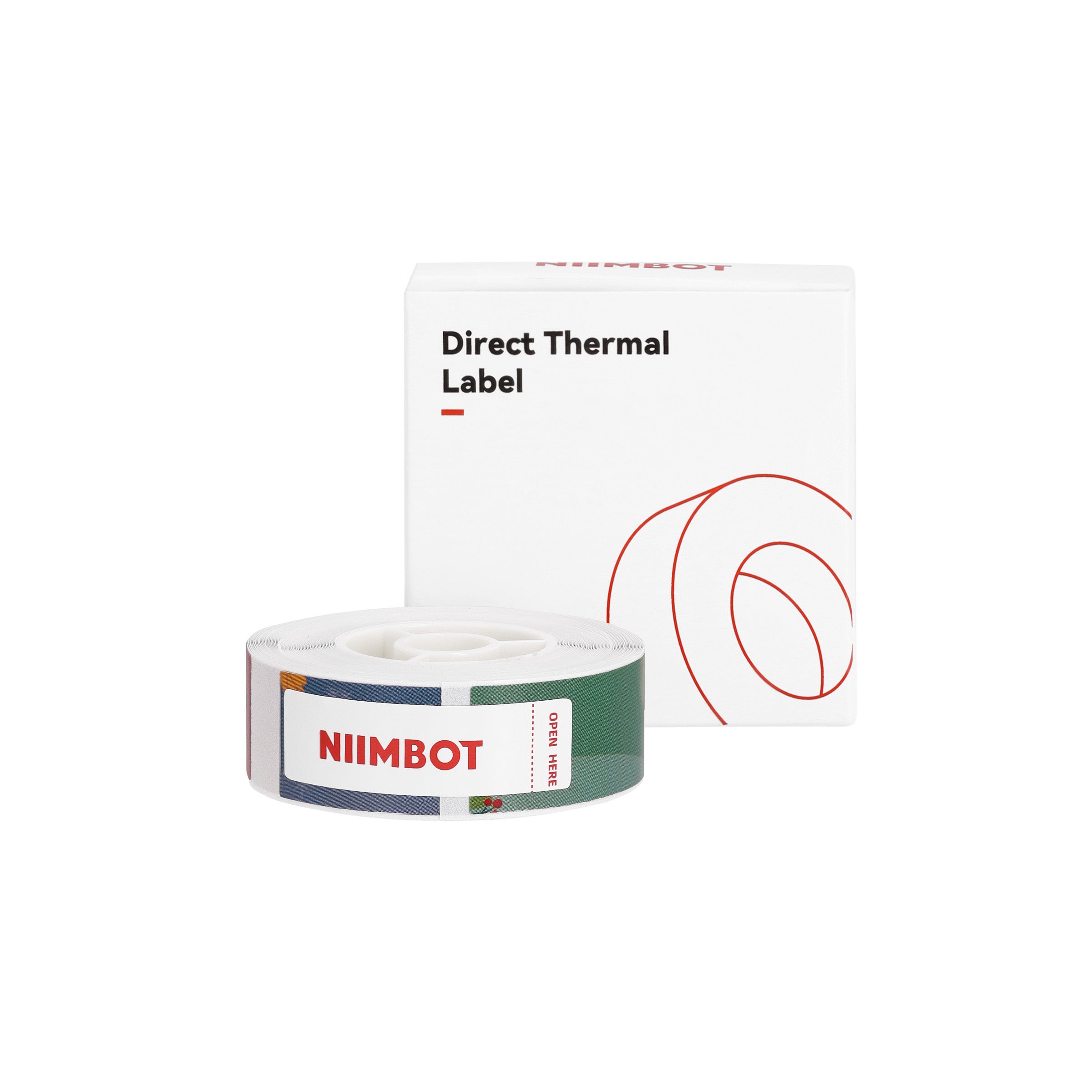 NB506 - Niimbot - D11 / D101 / D110 / H1S - 14x50mm - 125 Christmas Labels