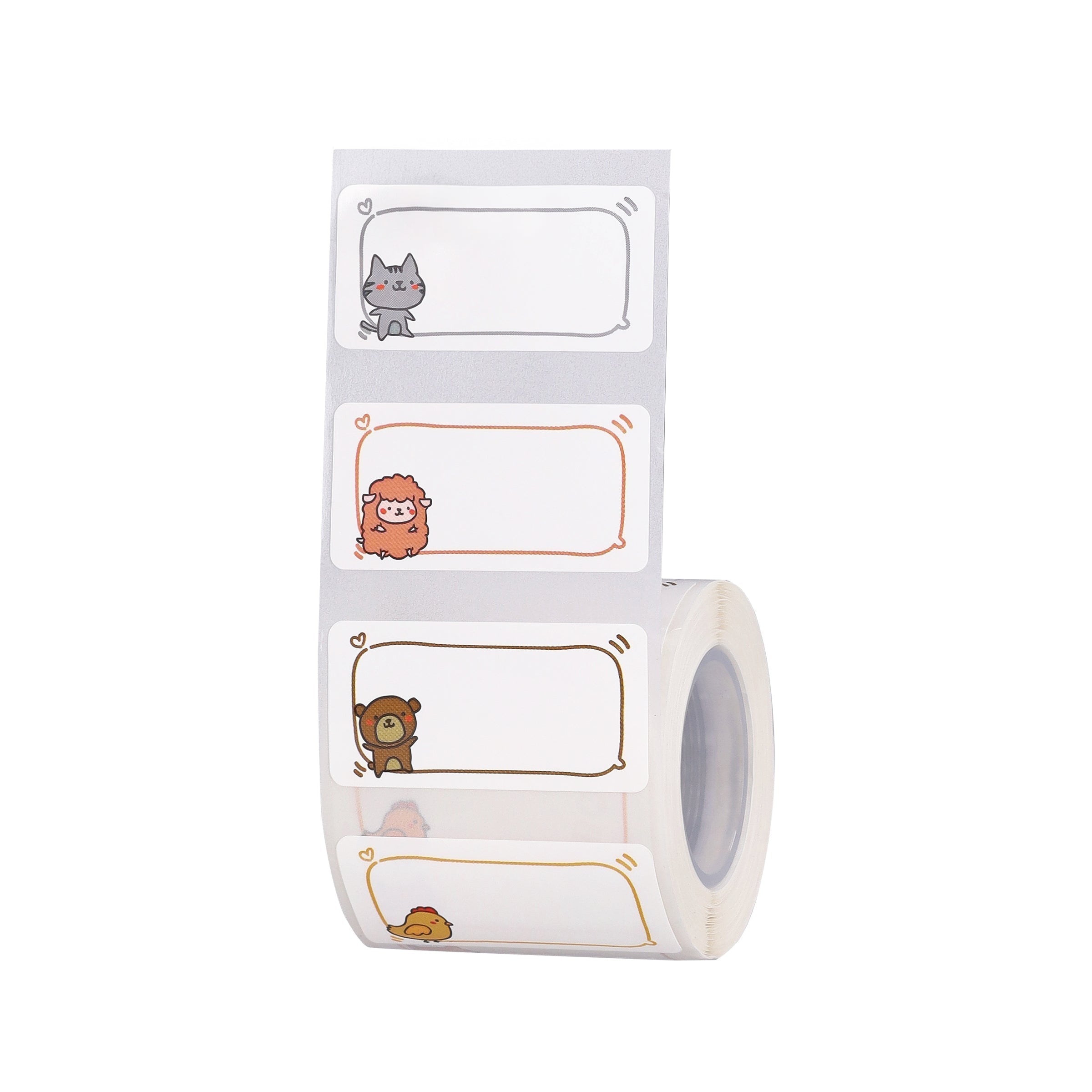 NB521 - Niimbot - B1 / B21 / B31 / B3S / B4 - 40x20mm - 320 Animal Messages Labels