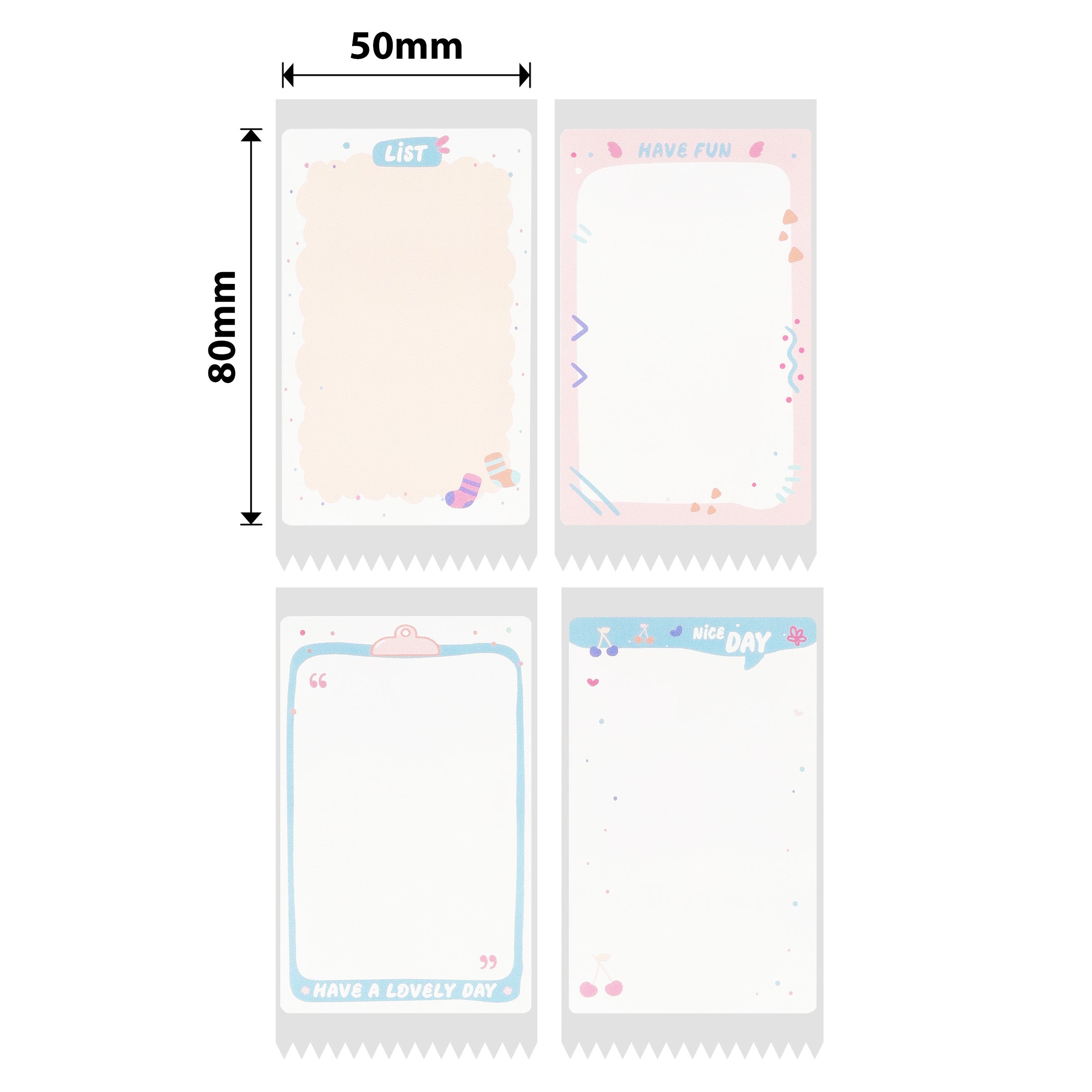 NB533 - Niimbot - B1 / B21 / B31 / B3S / B4 - 50x80mm - 95 Symphony Of Life Labels