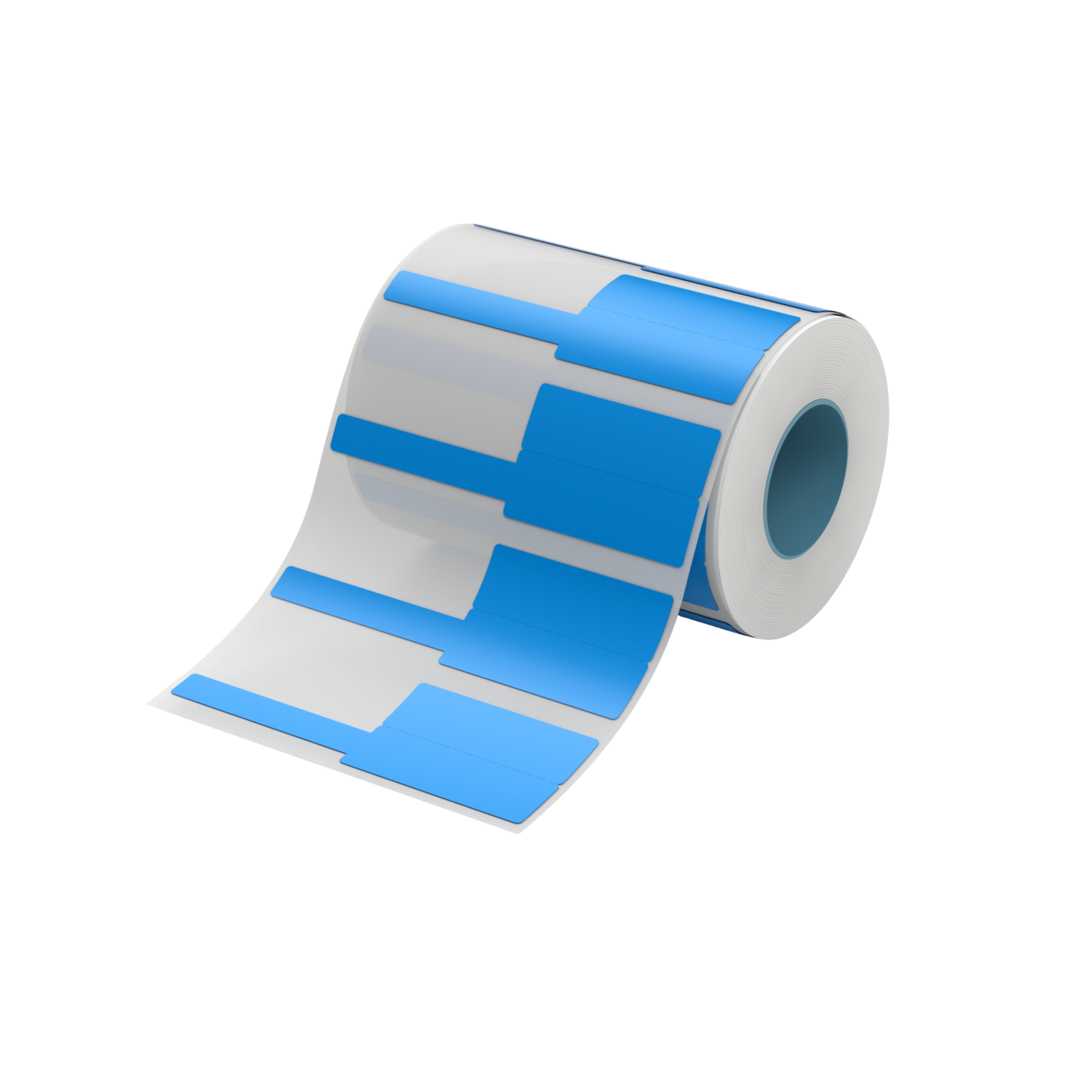 NB579 - Niimbot - K3 Only - 38x25+40mm - 1,000 Blue Cable Labels