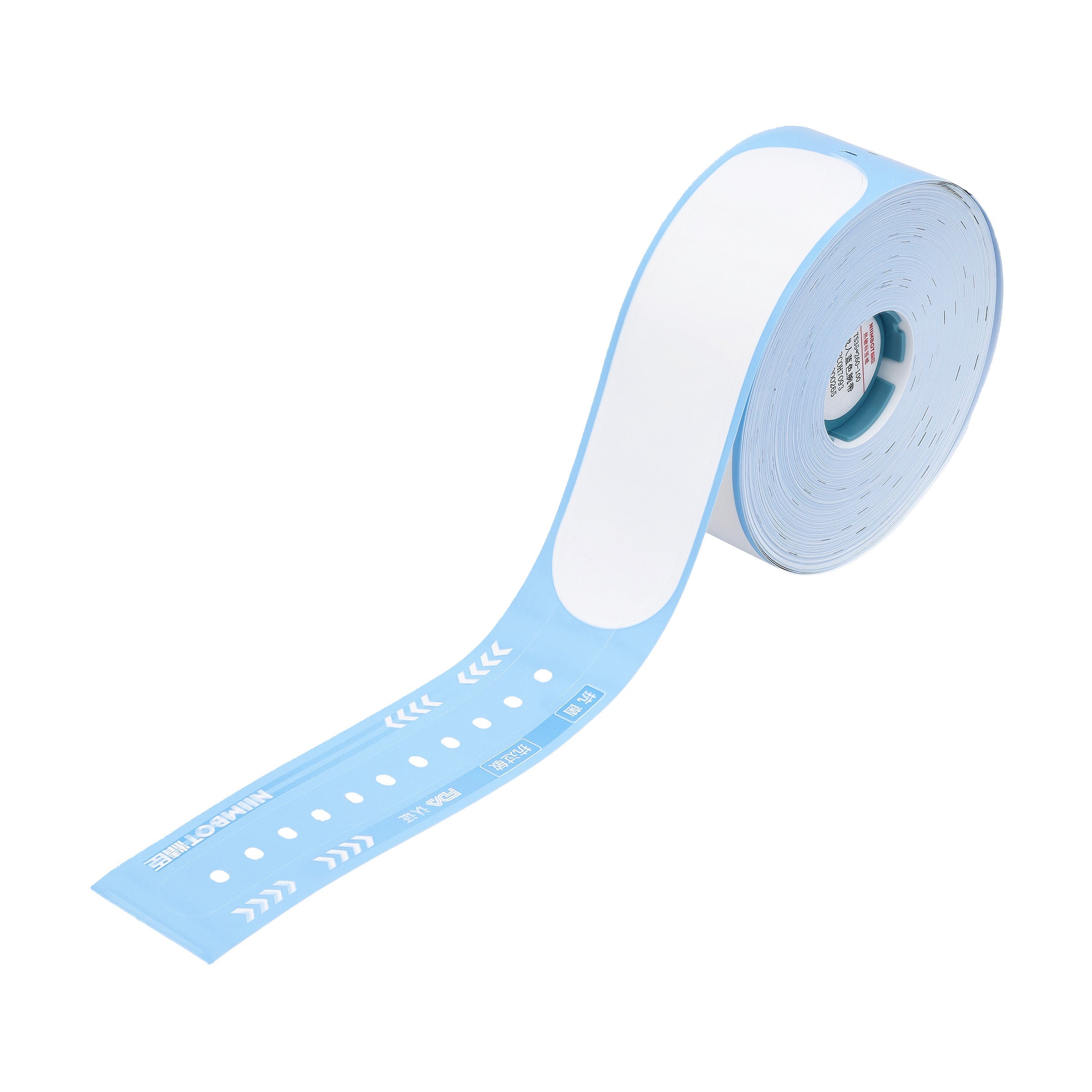 NB619 - Niimbot - K2 / K3 - 35x260mm - 100 Adult Blue Wristbands