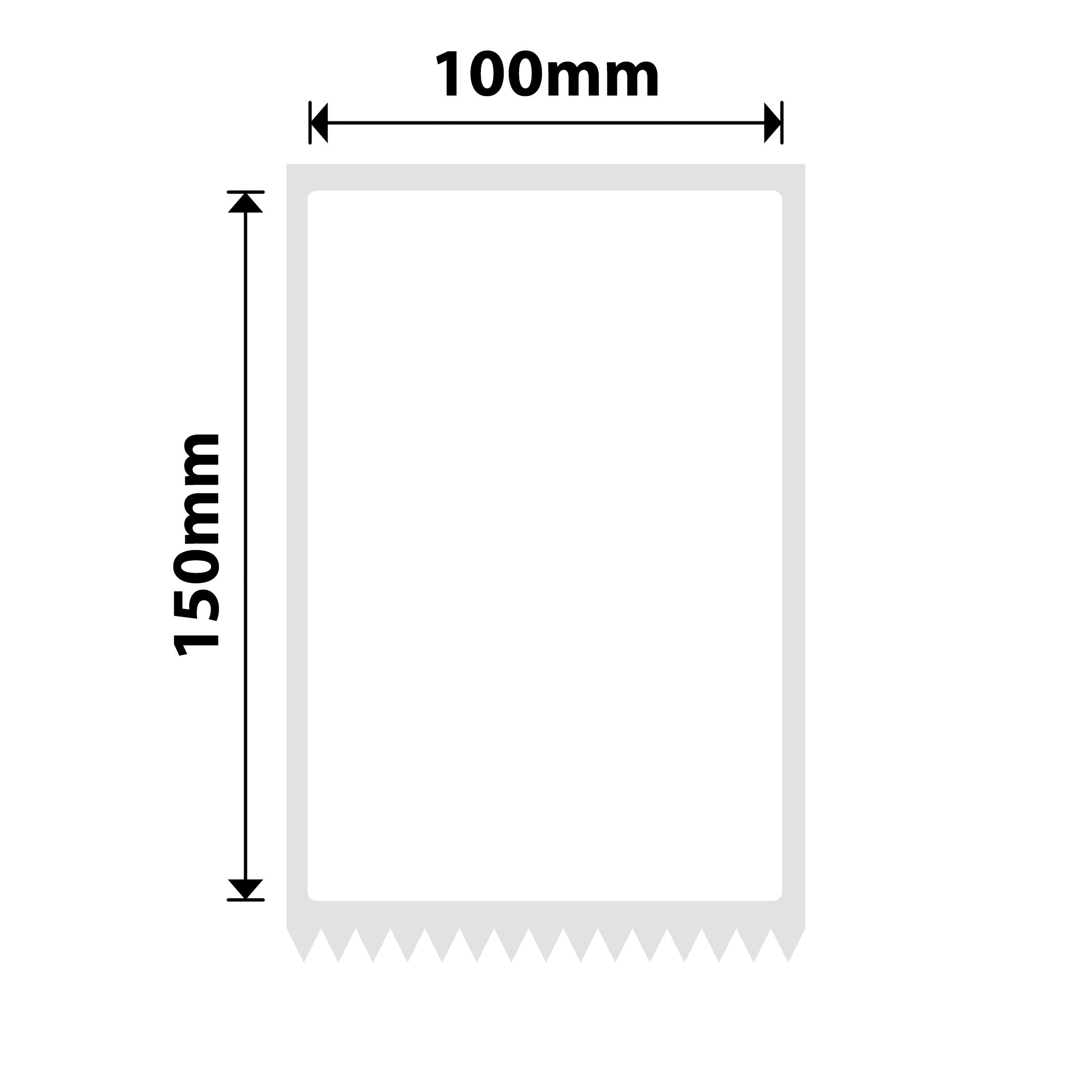 NB626 - Niimbot - B4 Only - 100x150mm - 50 White Labels