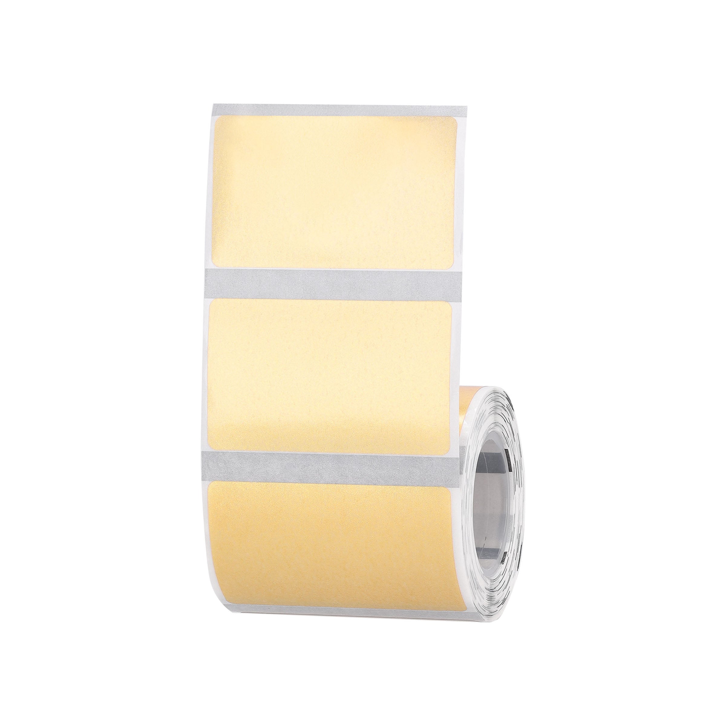 NB665 - Niimbot - B1 / B21 / B31 / B3S / B4 - 50x30mm - 230 Gold Transparent Labels