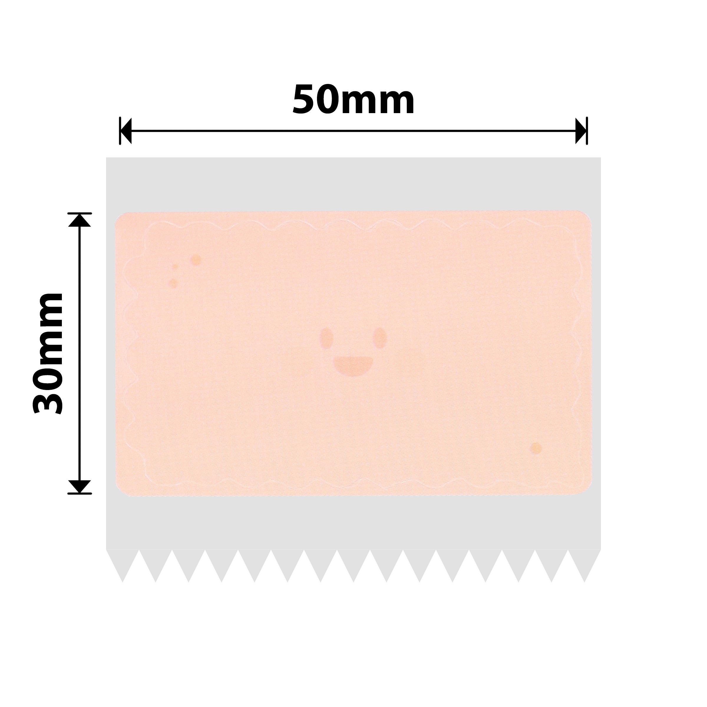 NB674 - Niimbot - B1 / B21 / B31 / B3S / B4 - 50x30mm - 230 Small Cookies Labels