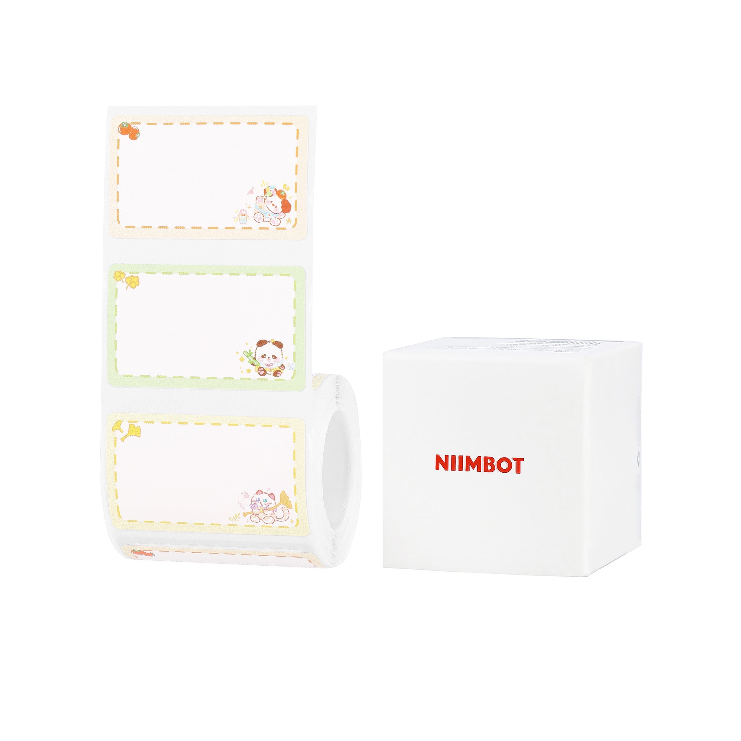 NB678 - Niimbot - B1 / B21 / B31 / B3S / B4 - 50x30mm - 230 Animal Autumn Outing Labels