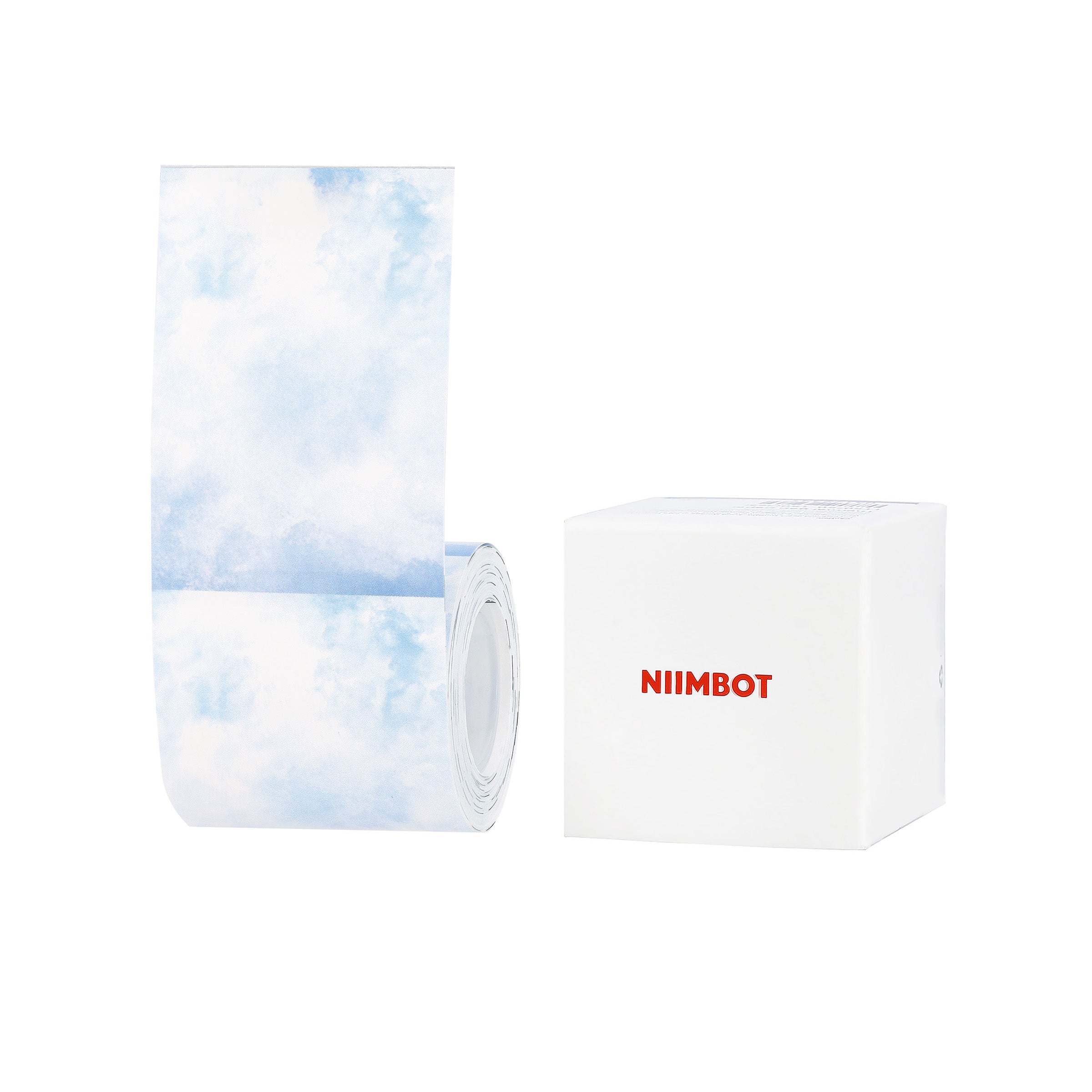 NB689 - NIIMBOT - B1 / B21 / B3S / B4 - T50X70 - 115 LABELS - BLUE LETTERING AND BLUE TONE PAPER