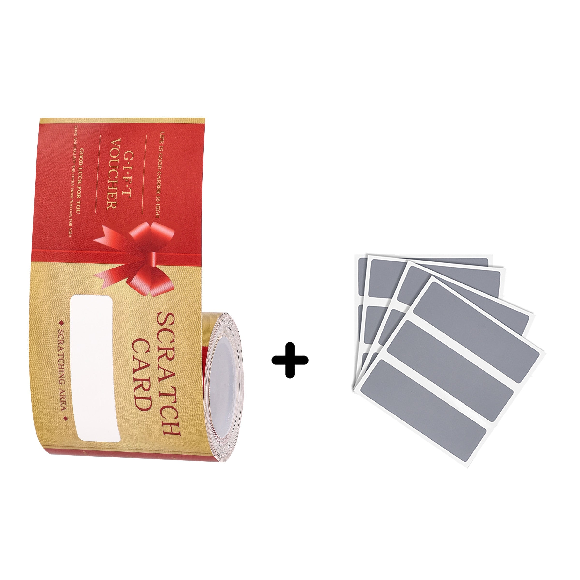 NB690 - Niimbot - B1 / B21 / B31 / B3S / B4 - 53x100mm - 55 Gift Scratch Card Labels