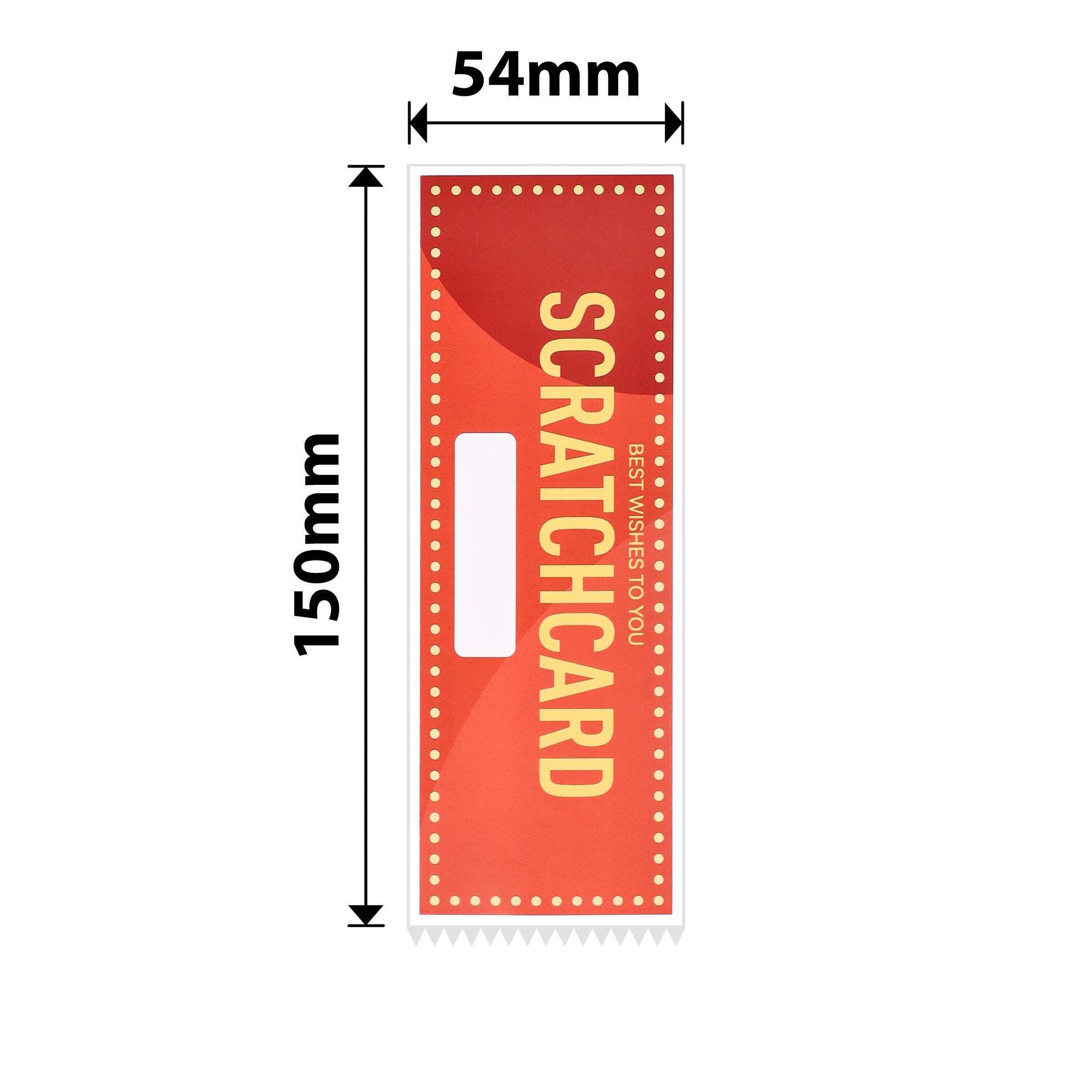 NB693 - NIIMBOT - B1 / B21 / B3S / B4 - TP54X150 - 45 LABELS - BLESS SCRATCH CARD