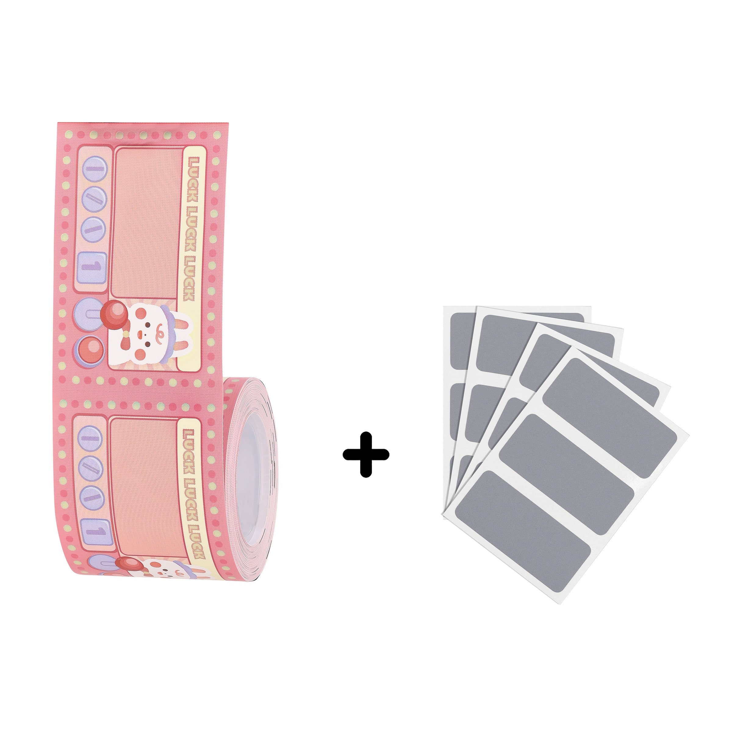 NB694 - Niimbot - B1 / B21 / B3S / B4 - 40x60mm - 115 Shaker Scratch Cards Labels