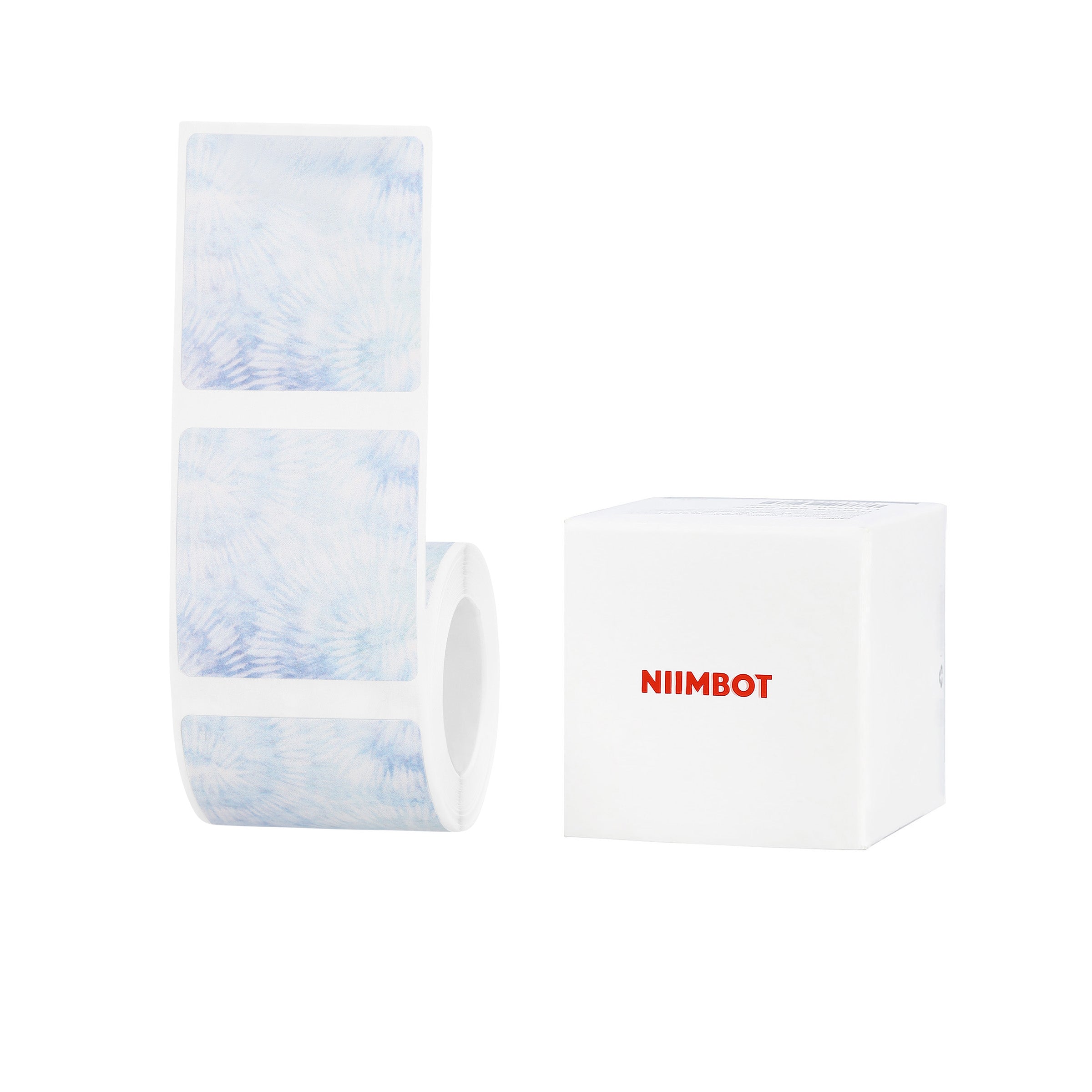 NB698 - Niimbot - B1 / B21 / B31 / B3S / B4 - 40x40mm - 180 Blue Text Journal Style Labels
