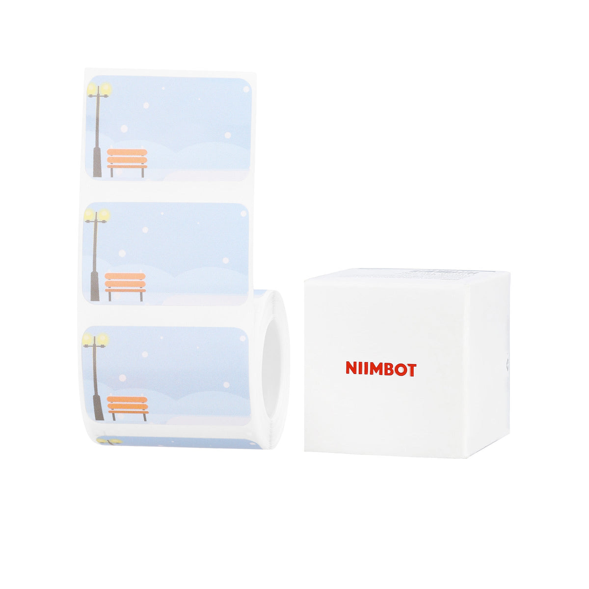 NIIMBOT - B Range - 50x30mm - Winter Scene - 230 Labels