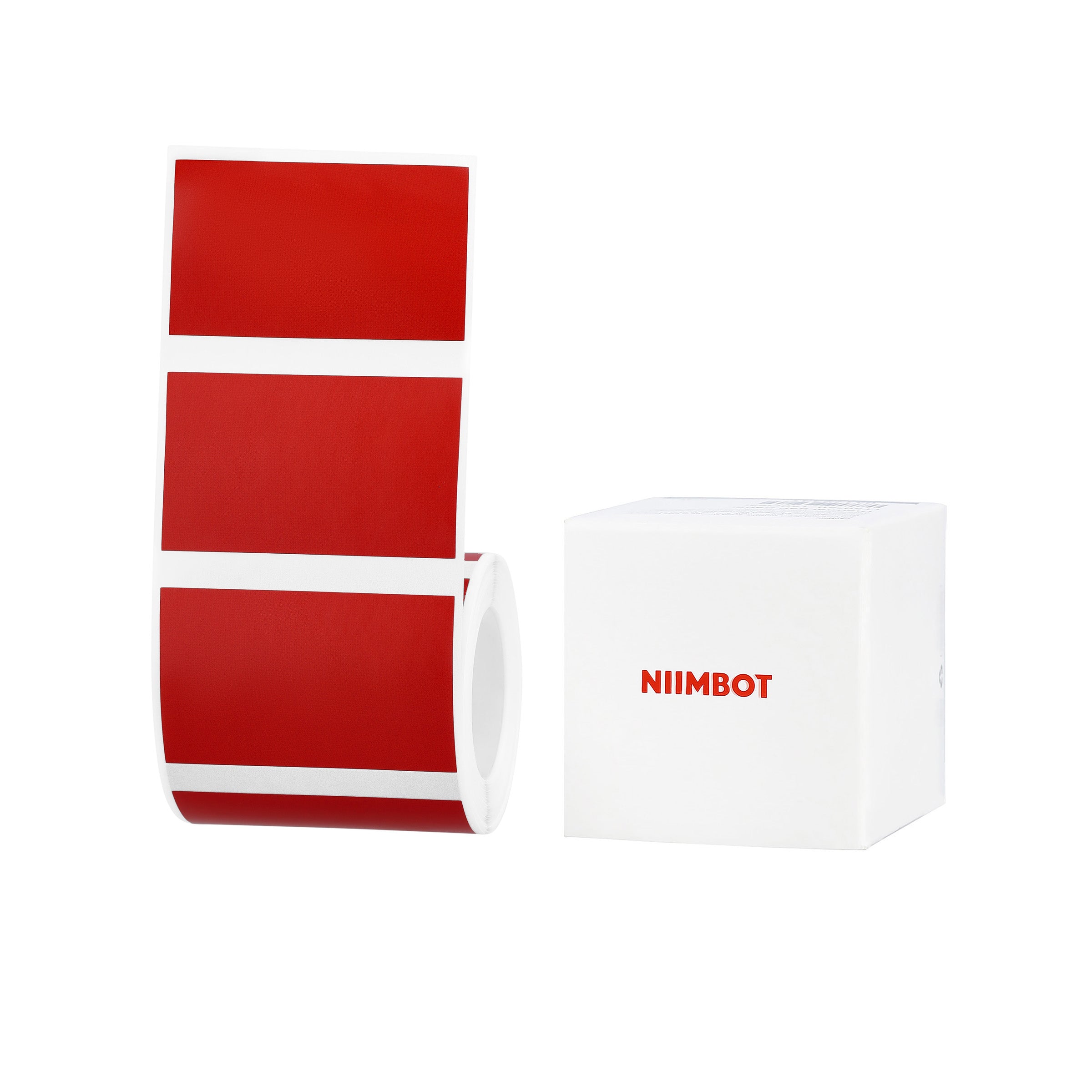NB714 - Niimbot - B1 / B21 / B31 / B3S / B4 - 50x30mm - 230 Red Labels