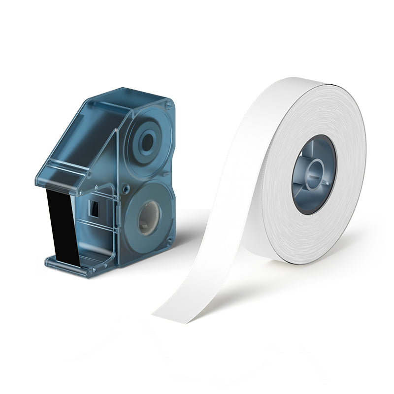 NB721 - Niimbot - N1 - Satin Ribbon Set Package - 14mmX5.1m - Black On White