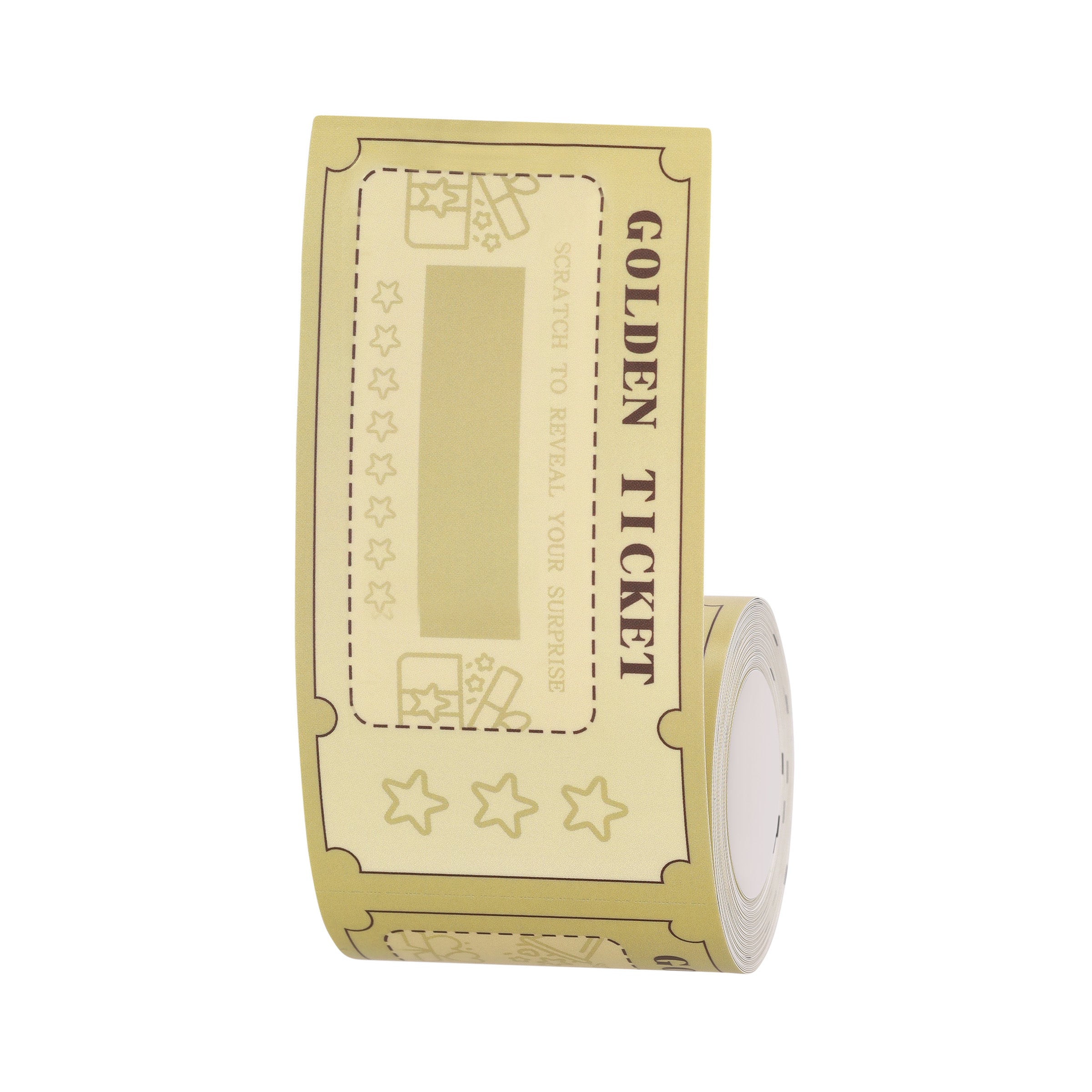 NB724 - Niimbot - M2 / M3 - 53x100mm - 50 Gold Scratch Cards