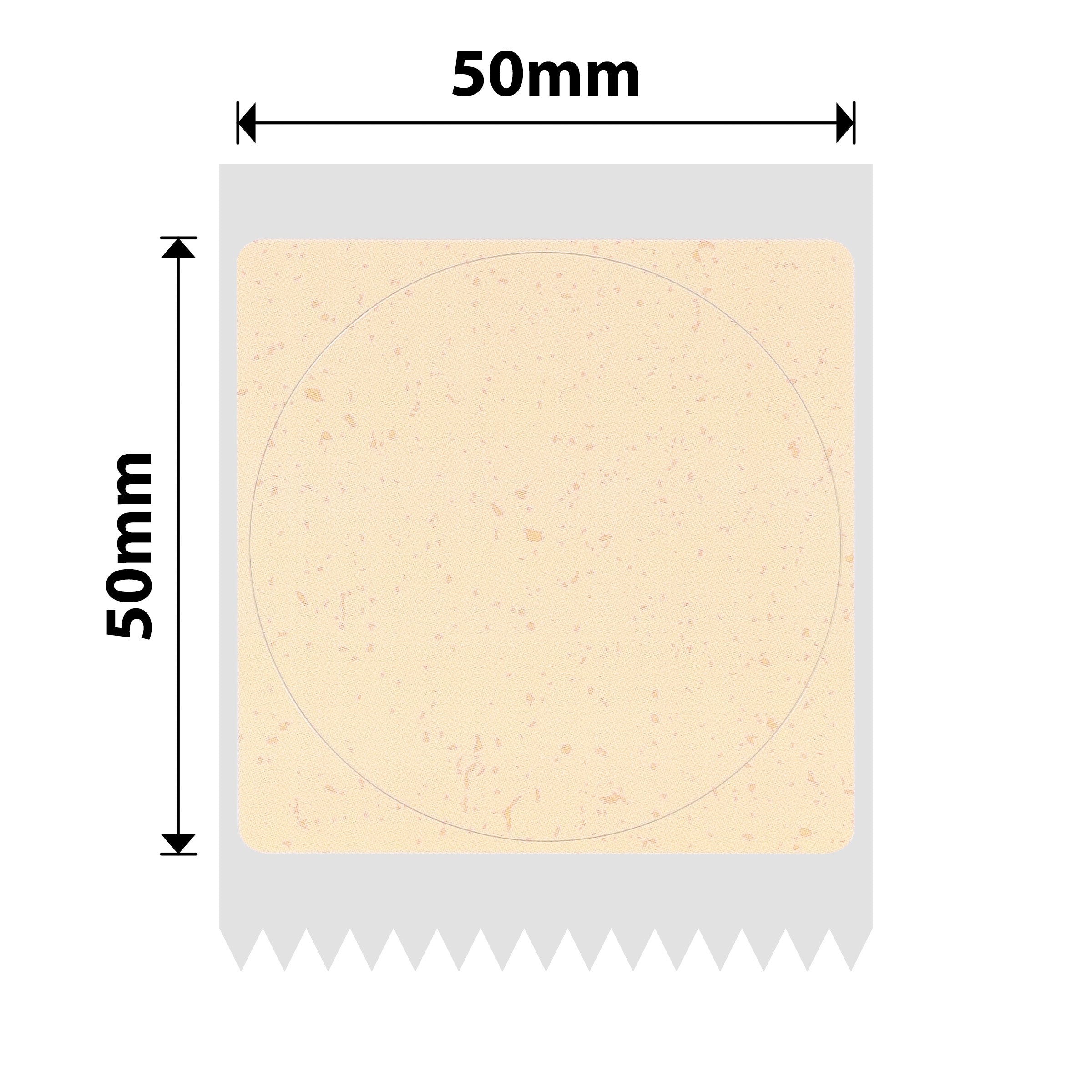 NB739 - Niimbot - B1 / B21 / B31 / B3S / B4 - 50x50mm - 145 Kraft Labels