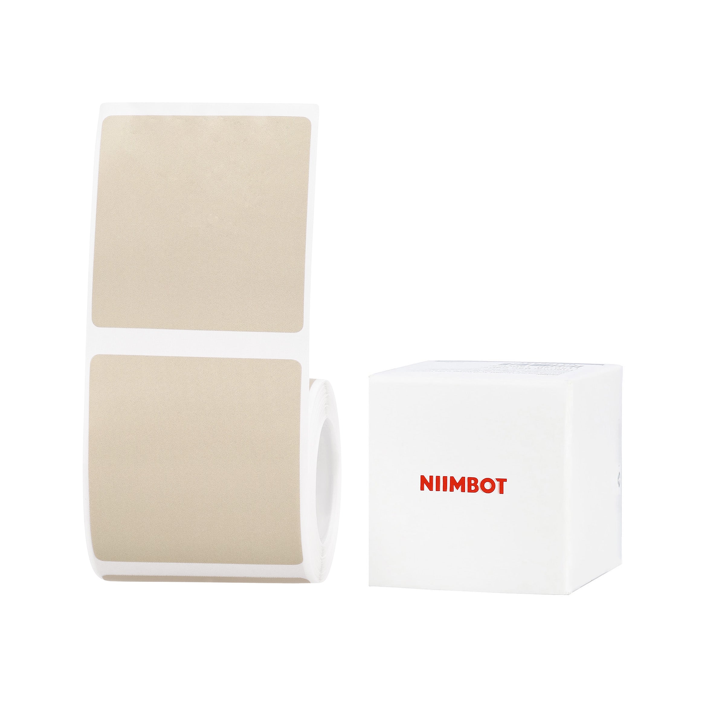 NB740 - Niimbot - B1 / B21 / B31 / B3S / B4 - 50x50mm - 145 Kraft Labels