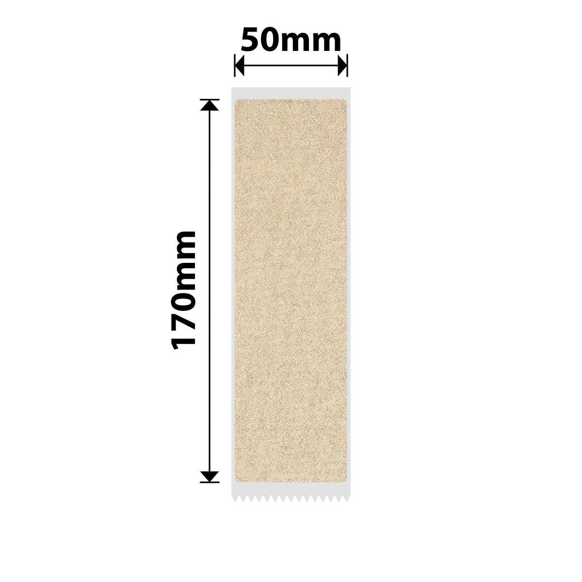 NIIMBOT - B Range - 50x170mm - Kraft File - 45 Labels