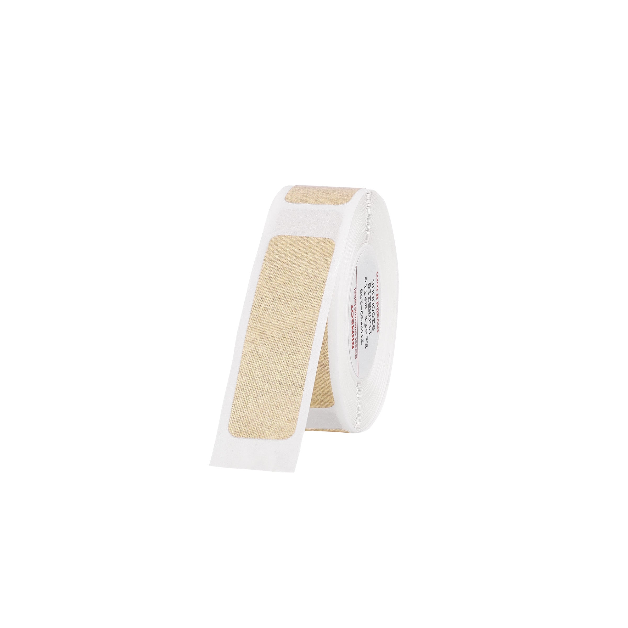 NB758 - Niimbot - D11 / D101 / D110 / H1S - 12x40mm - 155 Kraft Labels