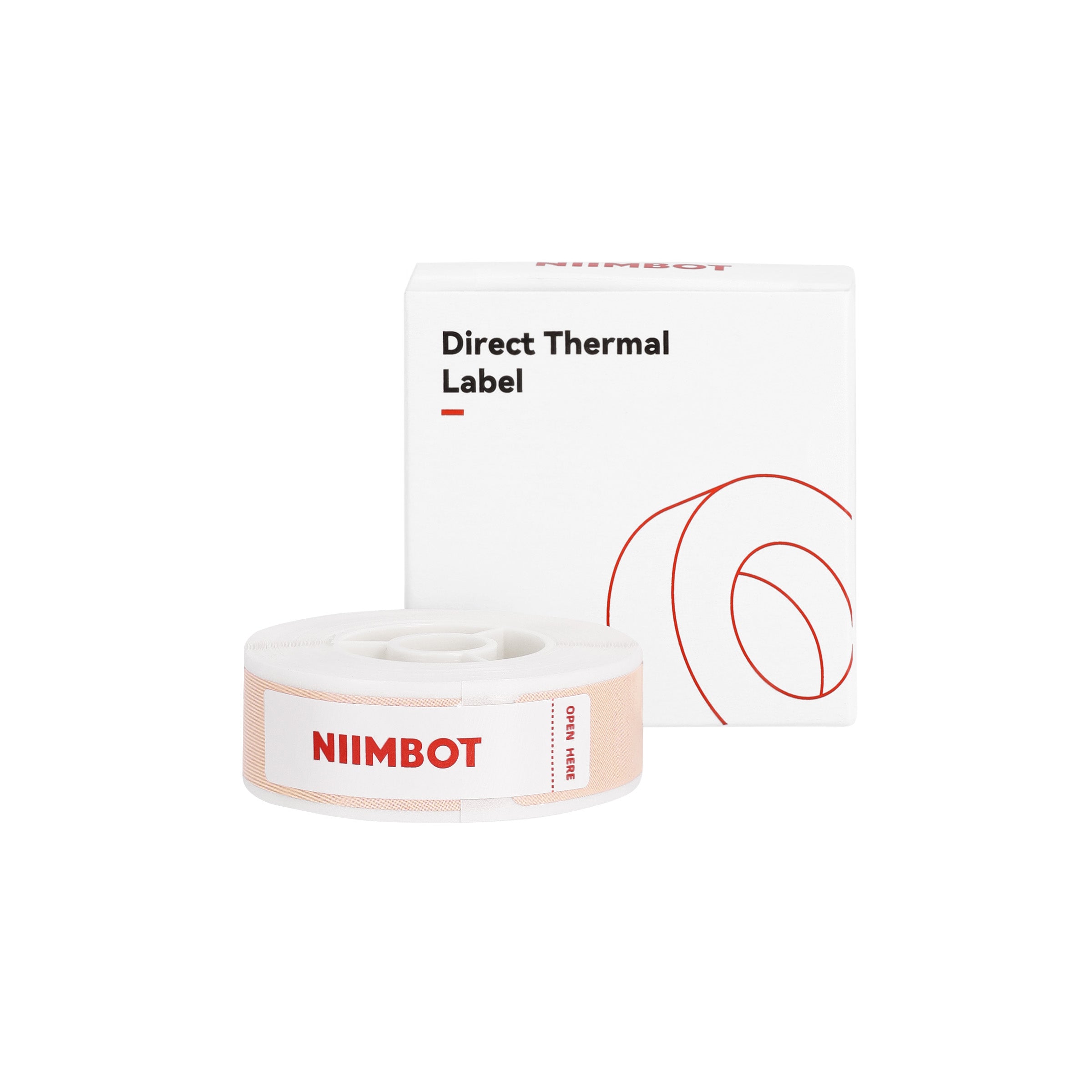 NB759 - Niimbot - D11 / D101 / D110 / H1S - 12x40mm - 155 Kraft Labels