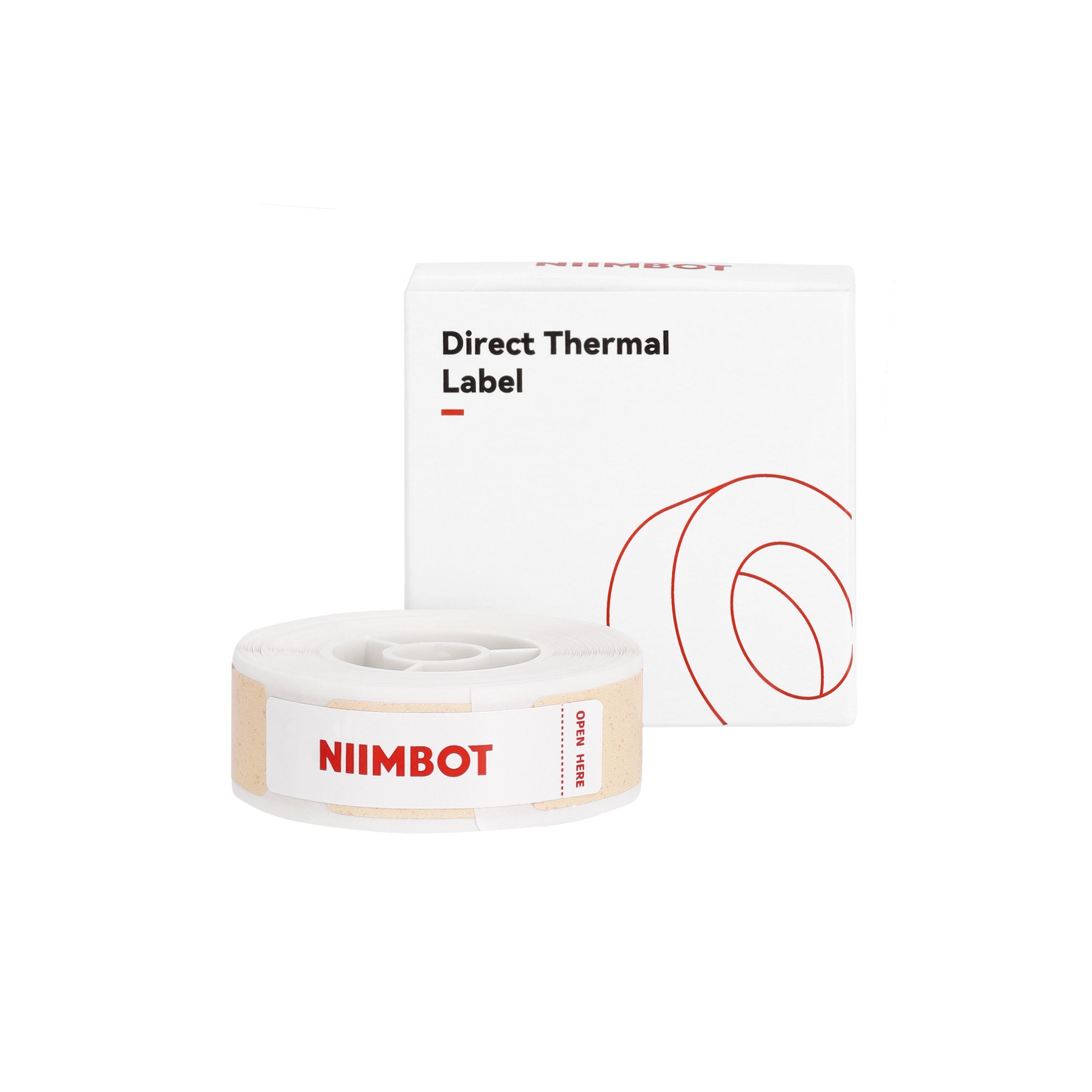 NB760 - Niimbot - D11 / D101 / D110 / H1S - 12x30mm - 195 Kraft Labels
