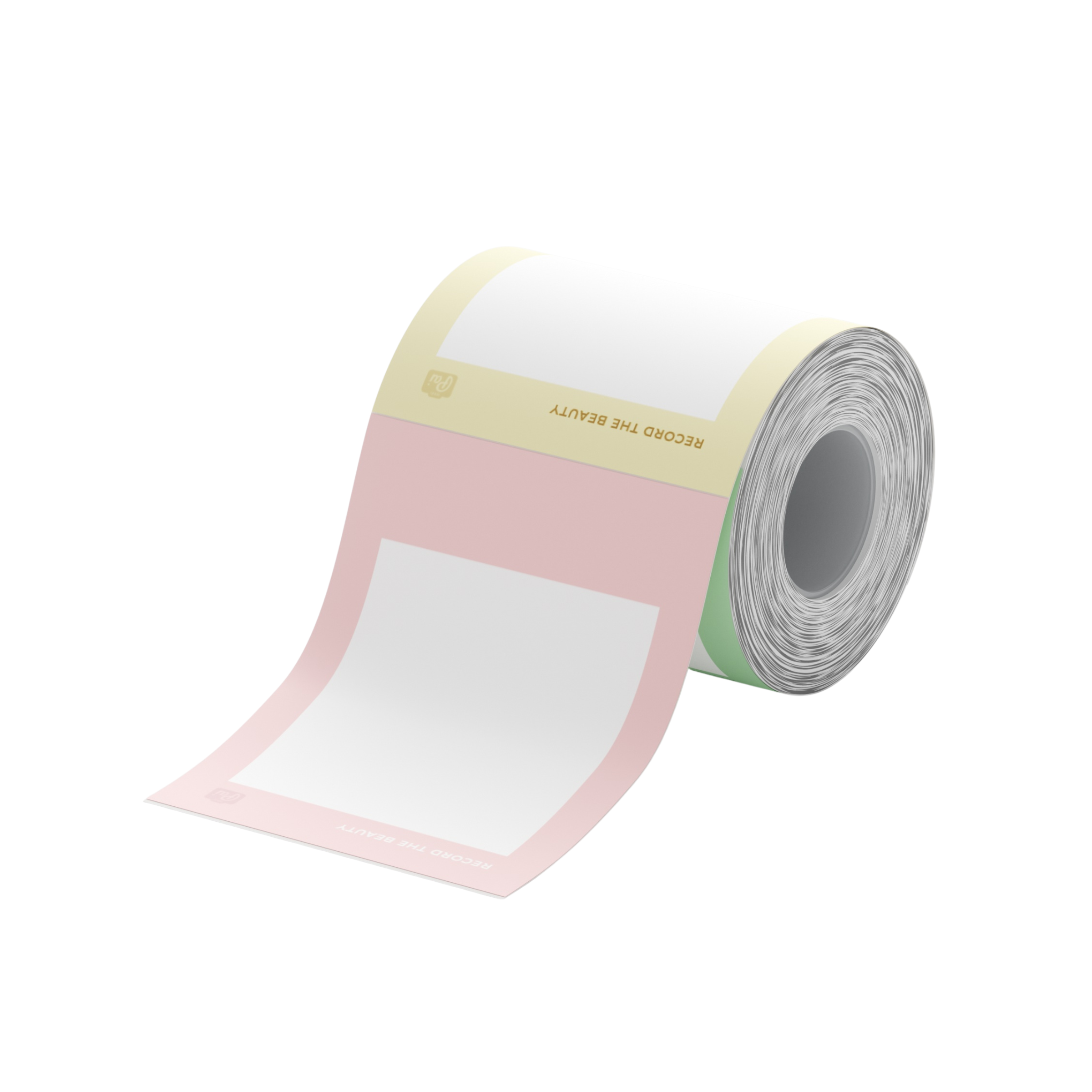 NB840 - Niimbot - B1-Pro / B2-Pro / B21-Pro - 54x66mm - 125 Greyscale Photo Paper - Spring Time Labels
