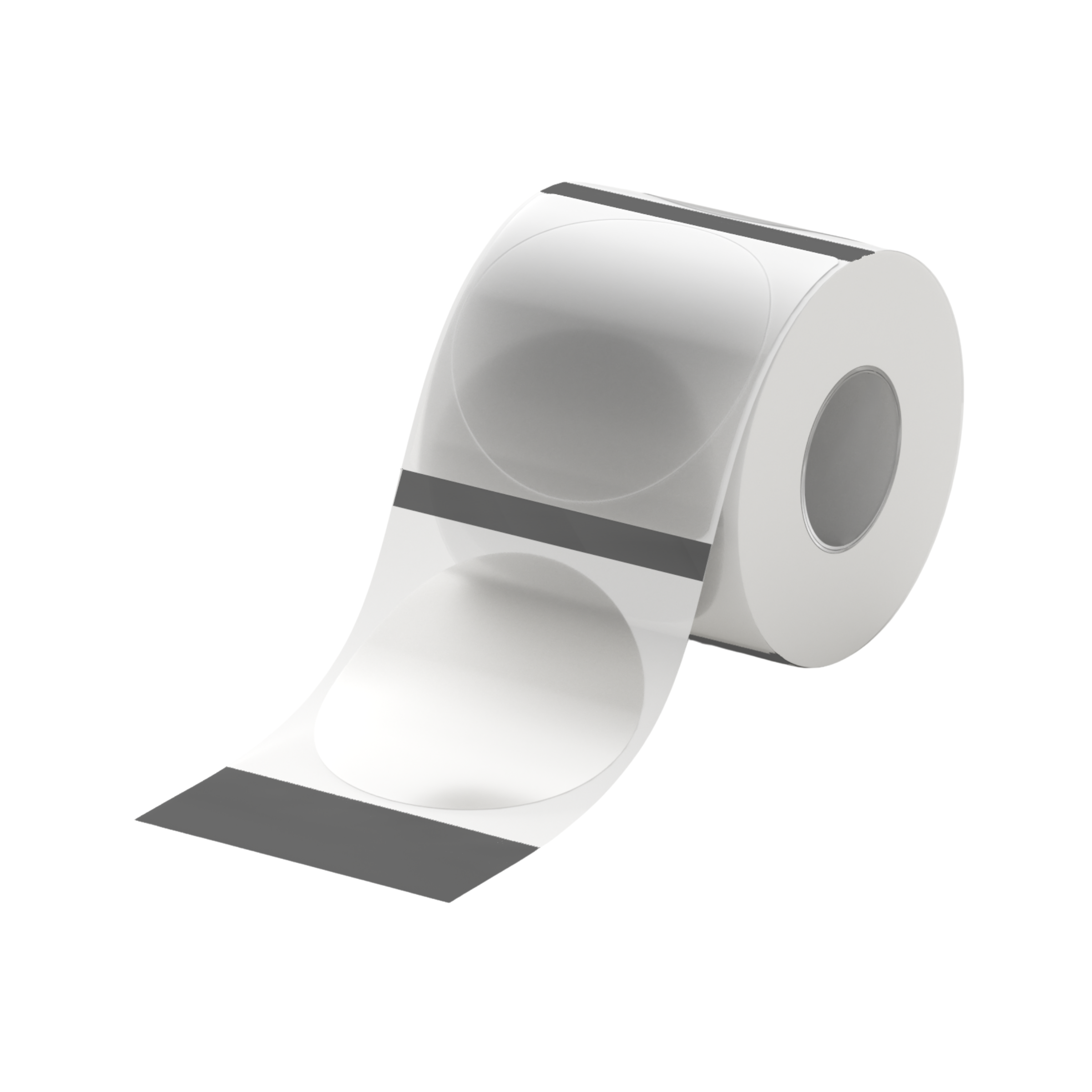 NB850 - Niimbot - M2 / M3 - 50x50mm - 140 Transparent Round Thermal Transfer Labels