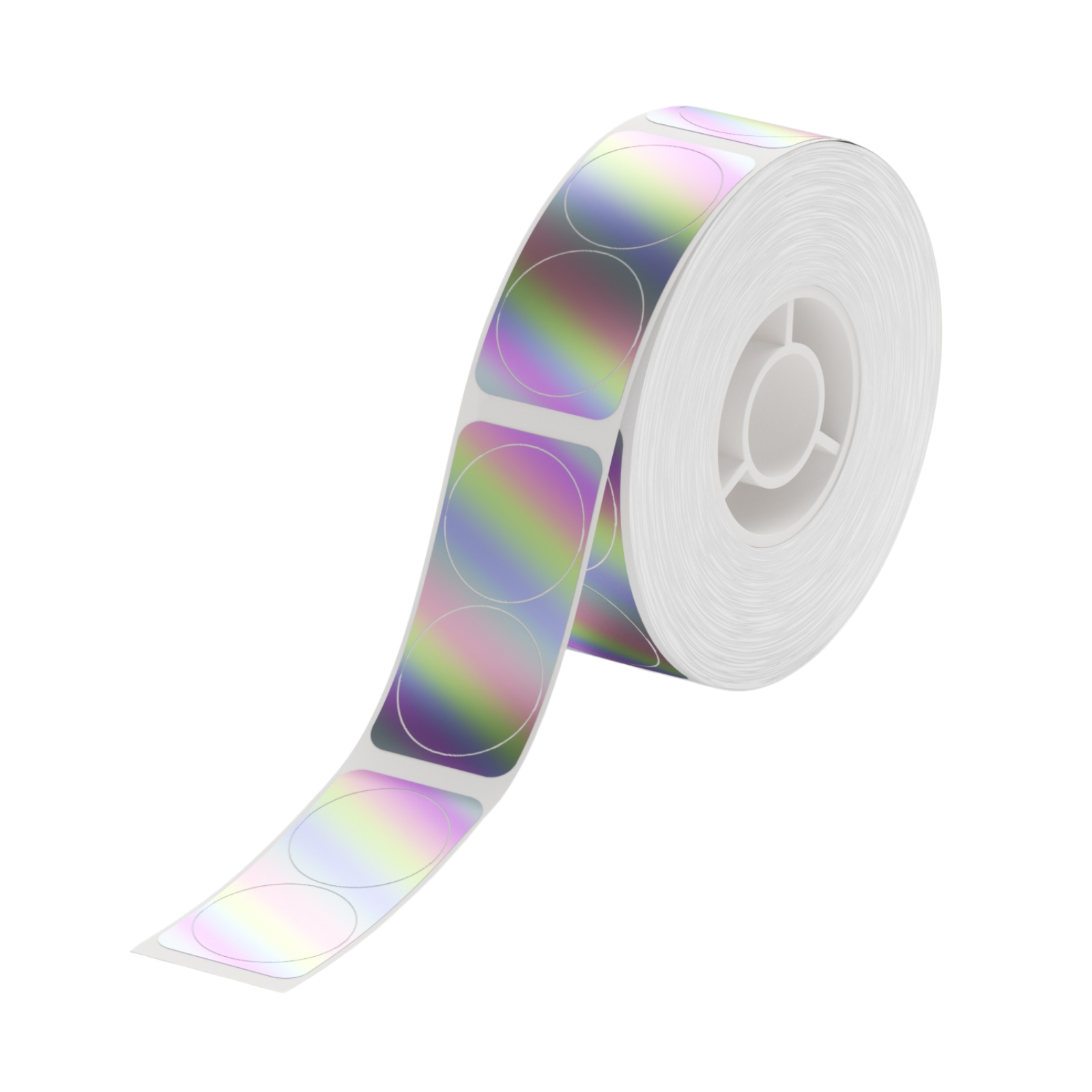 NB871 - Niimbot - B18 / N1 - 14x28mm - 200 Silver Round Laser Labels