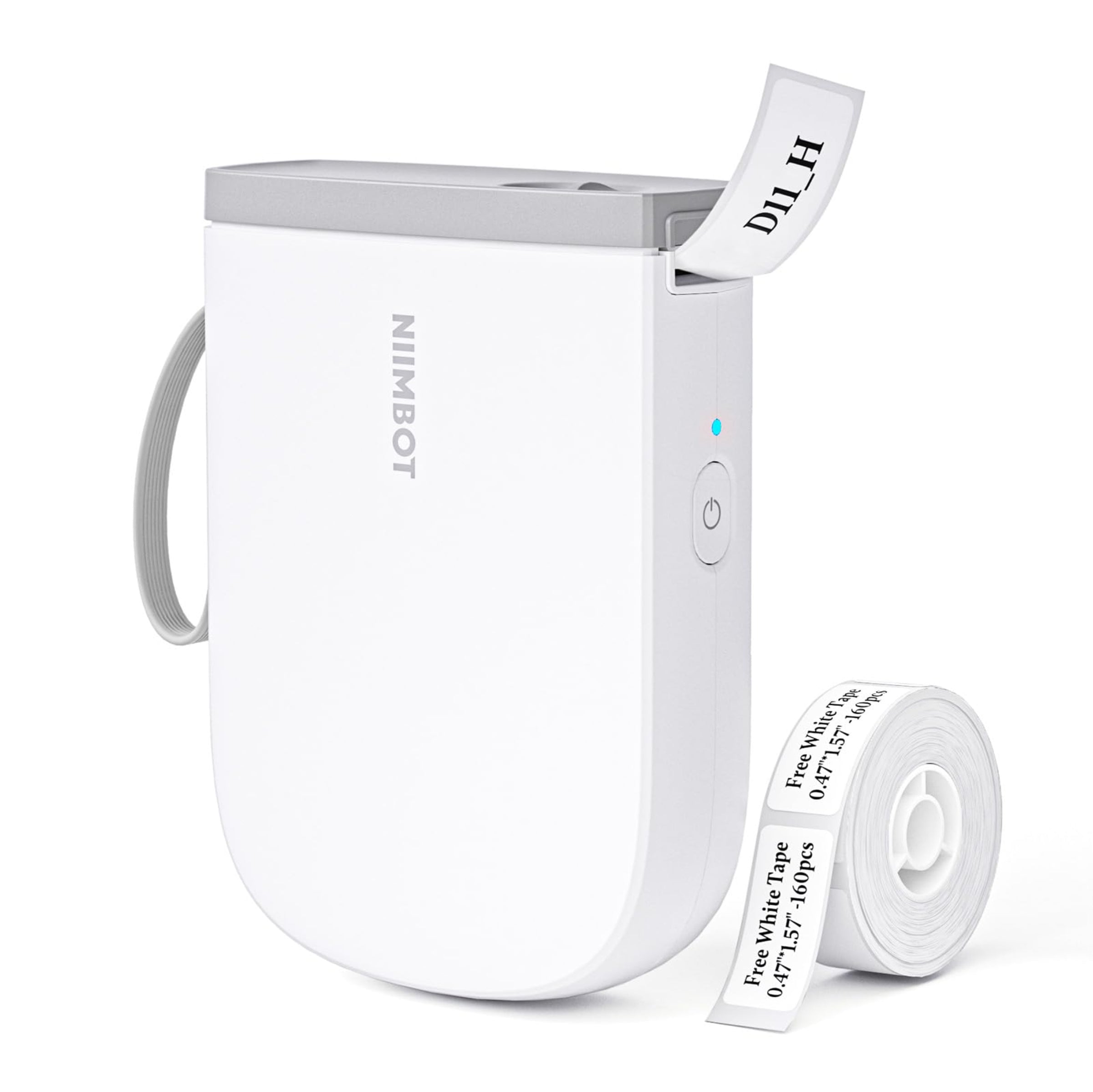 NIIMBOT - D11_H - 300DPI - PORTABLE BLUETOOTH LABEL PRINTER INC FREE LABEL ROLL