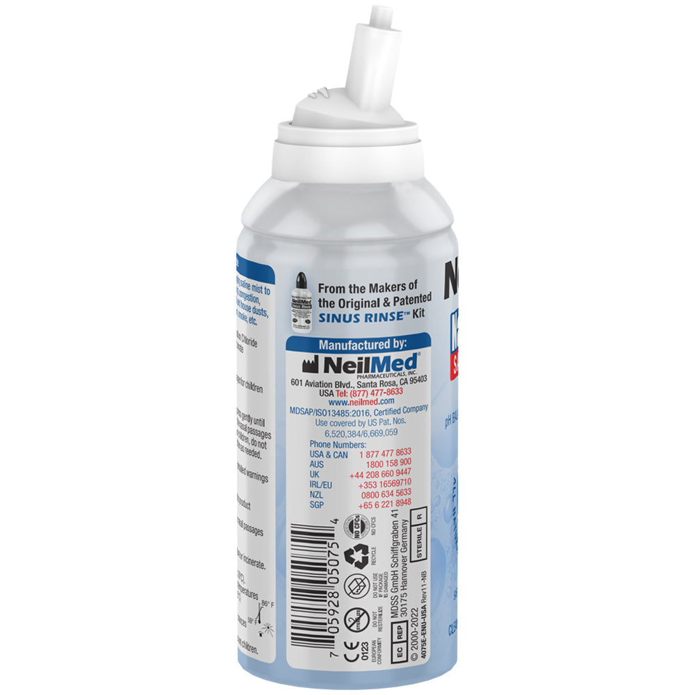 NEILMED - NASAMIST SALINE SPRAY - ISOTONIC - 75 ML