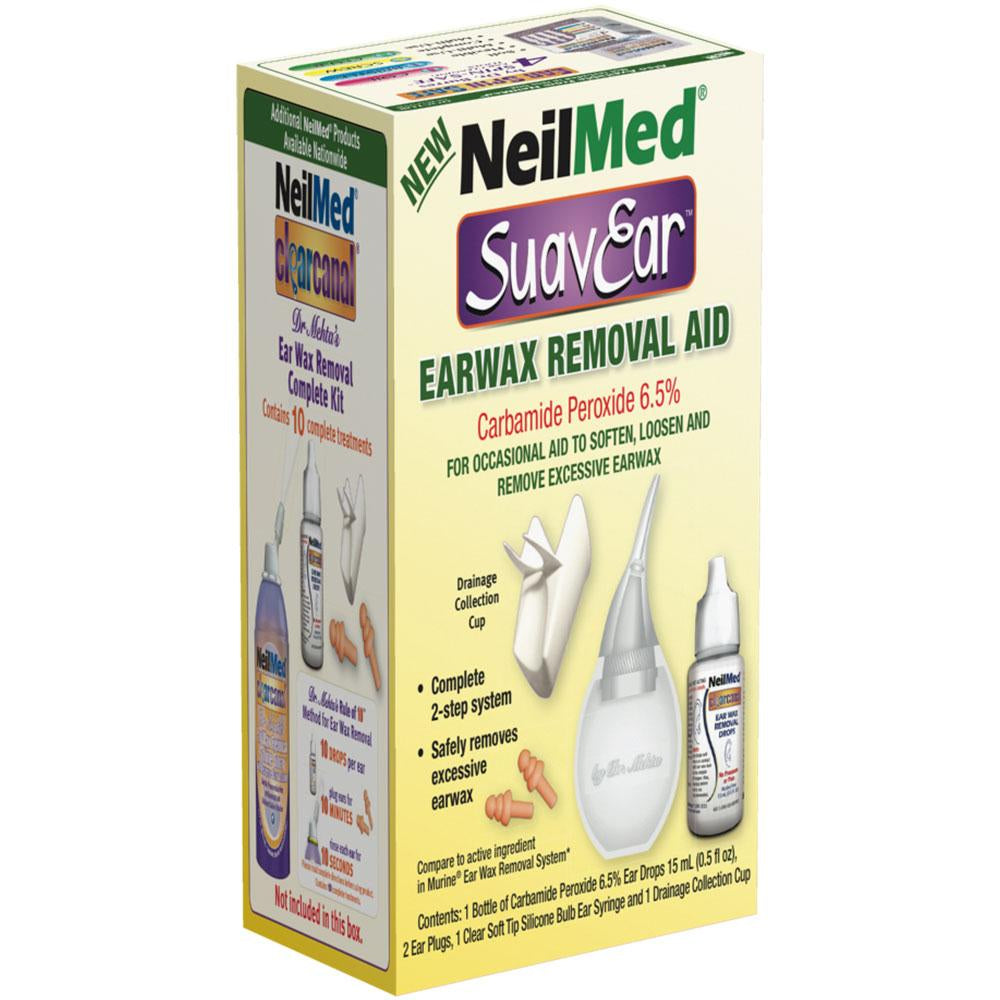 NEILMED - SUAVEAR - EAR WAX REMOVAL AID