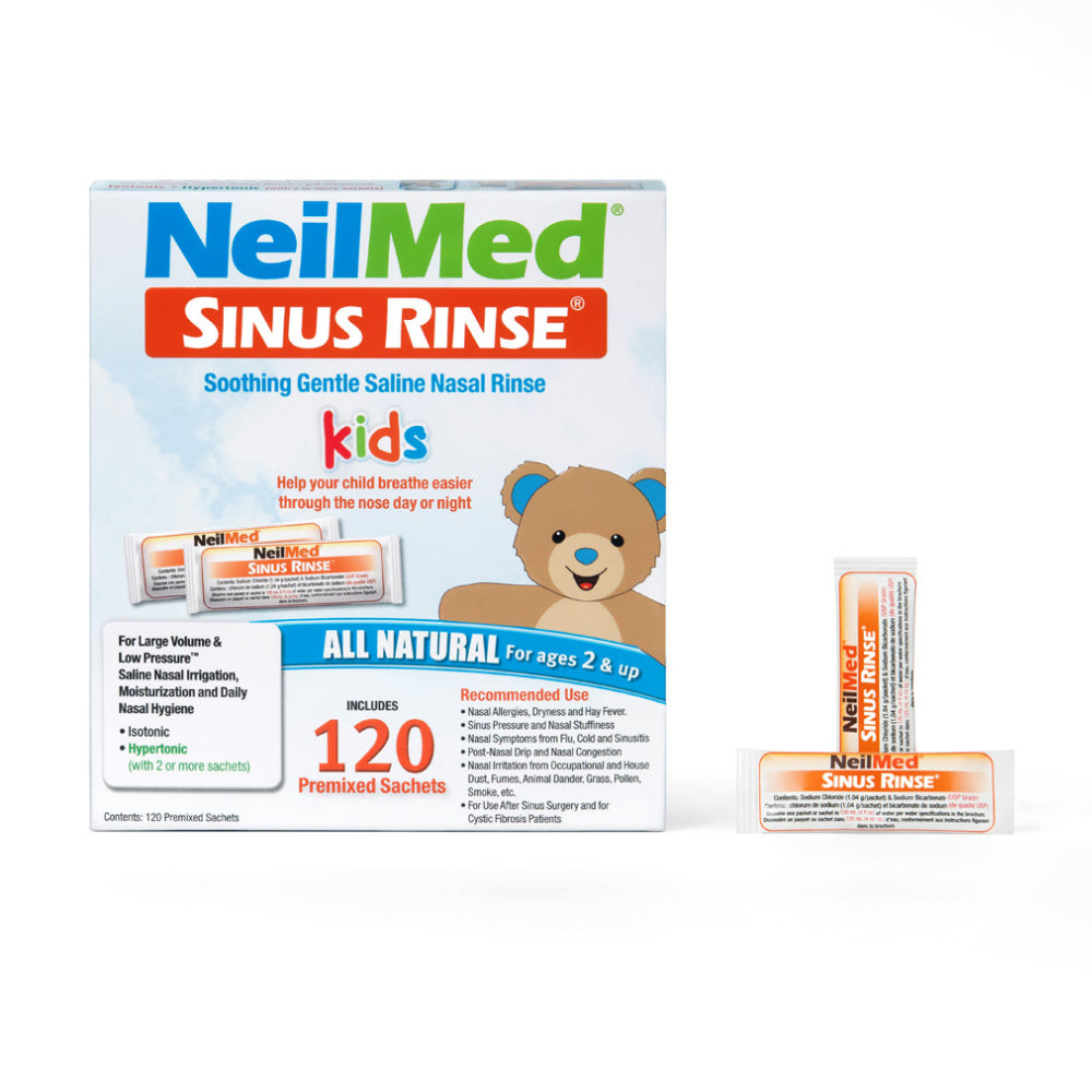 NEILMED - SINUS RINSE - KIDS REFILL - 120 SACHETS