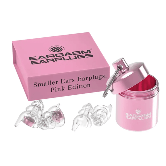 EARGASM SMALLER EARS EARPLUGS: PINK EDITION