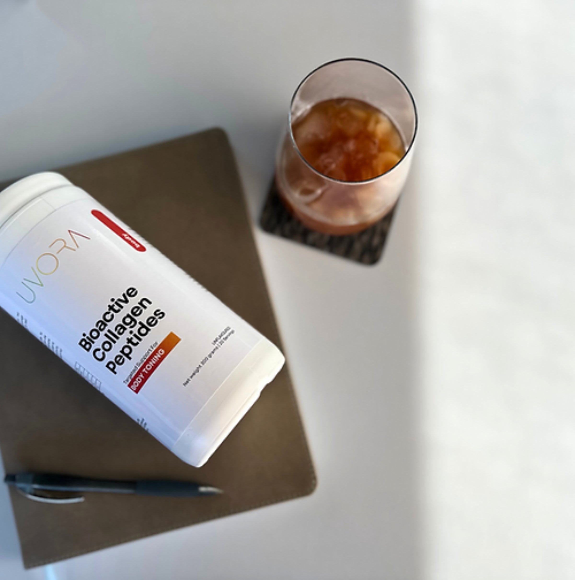 UVORA - BIOACTIVE COLLAGEN PEPTIDES - BODY TONING - 300 GRAMS