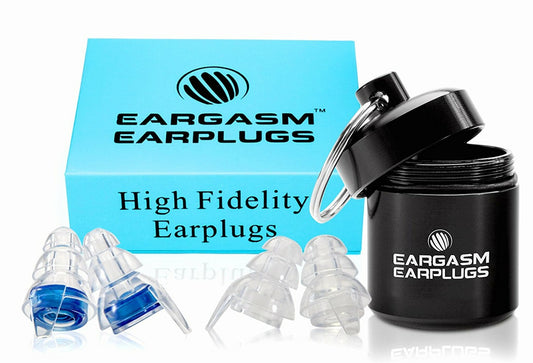 EARGASM HIGH FIDELITY EARPLUGS - SMALLER EARS OR STANDARD SIZE