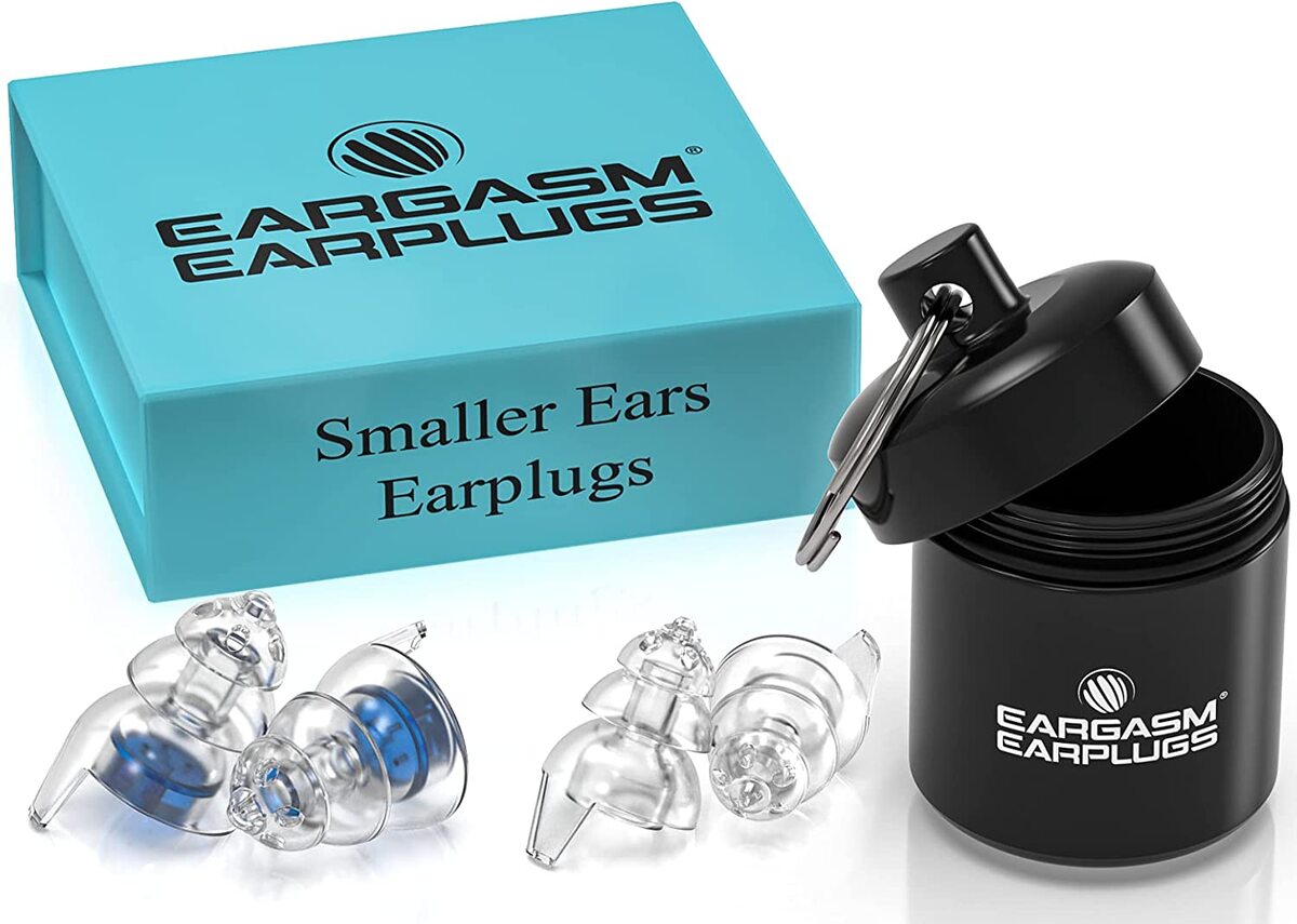 EARGASM HIGH FIDELITY EARPLUGS - SMALLER EARS OR STANDARD SIZE