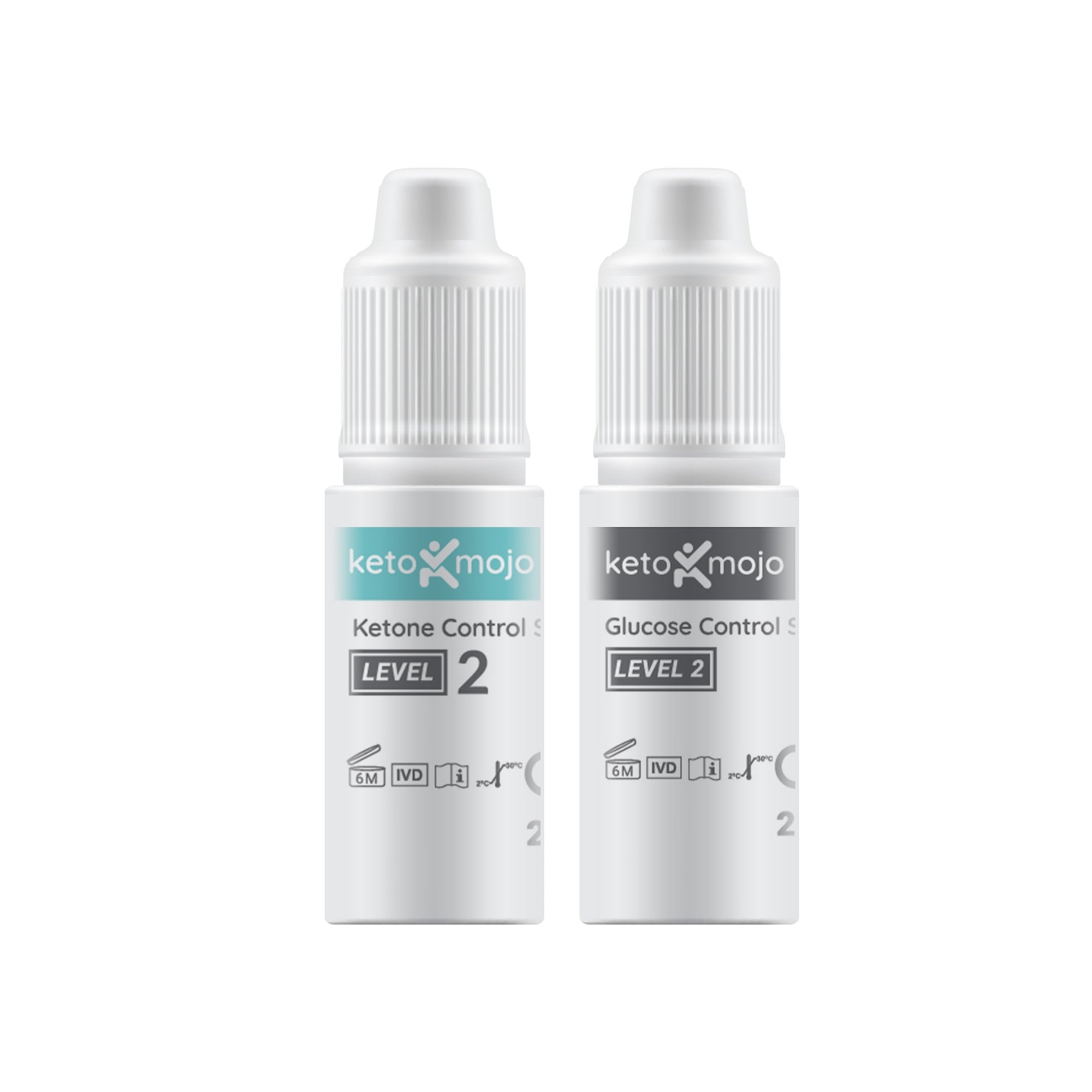 Keto-Mojo Ketone Control Solution and Glucose Control Solution