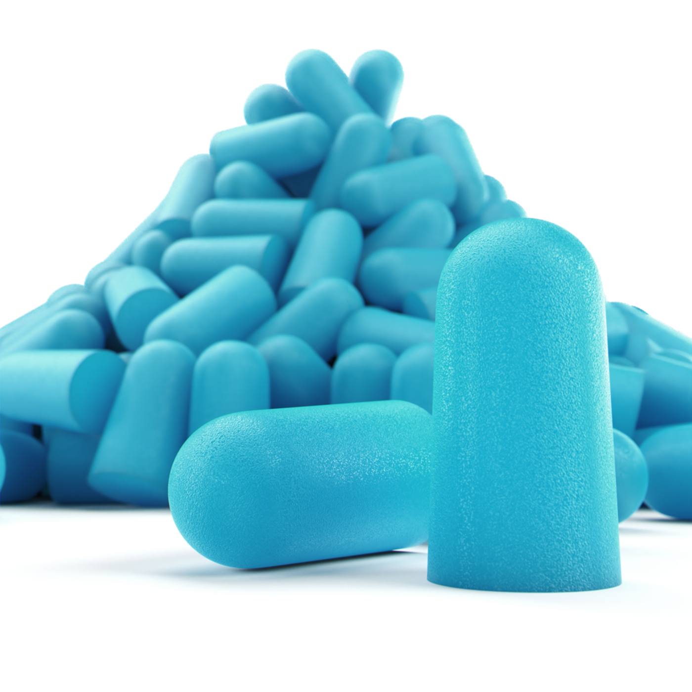 EARGASM - FOAM EARPLUGS - 100 COUNT (50 PAIRS)