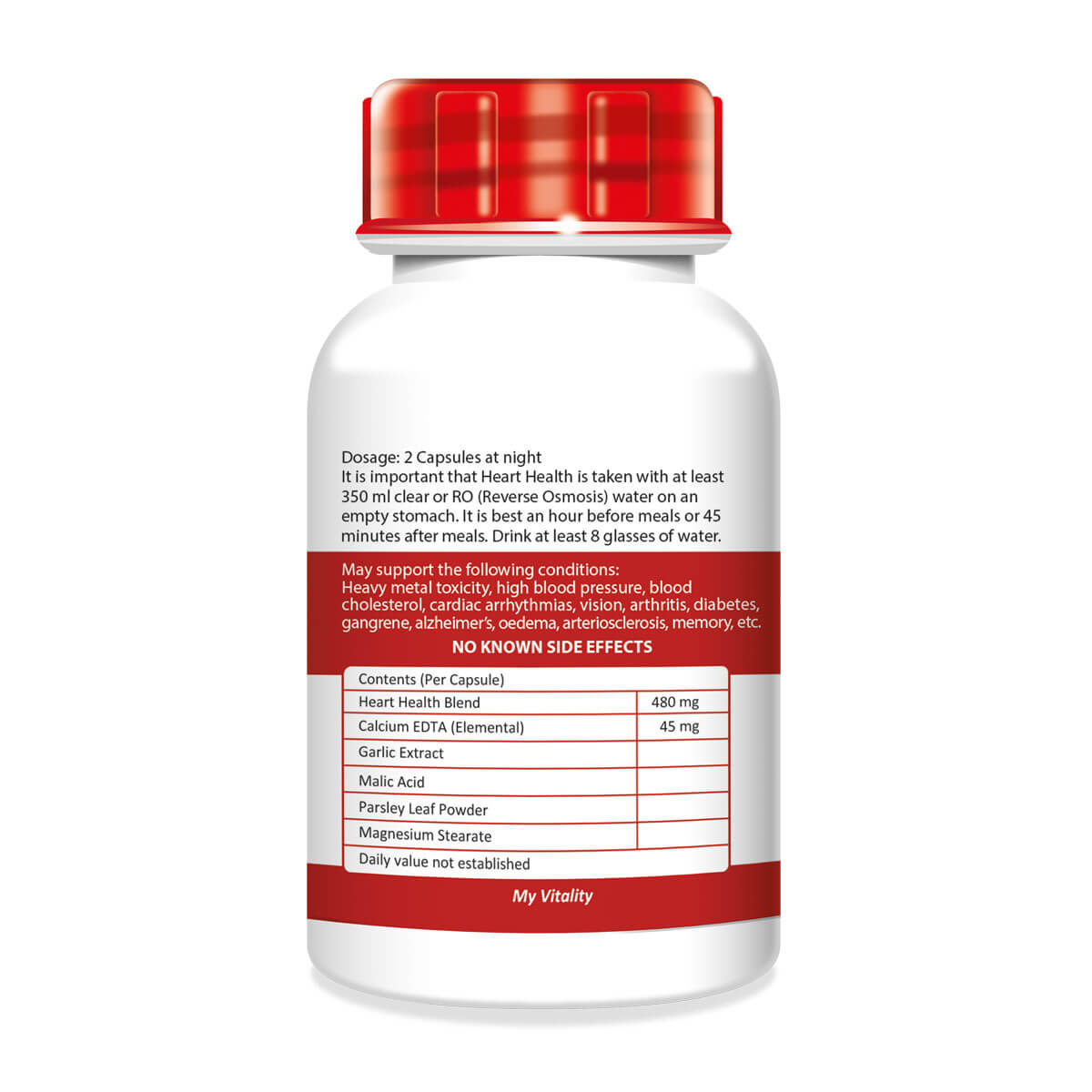 OXYGEN PRODUCTS - HEART HEALTH (60 CAPSULES)