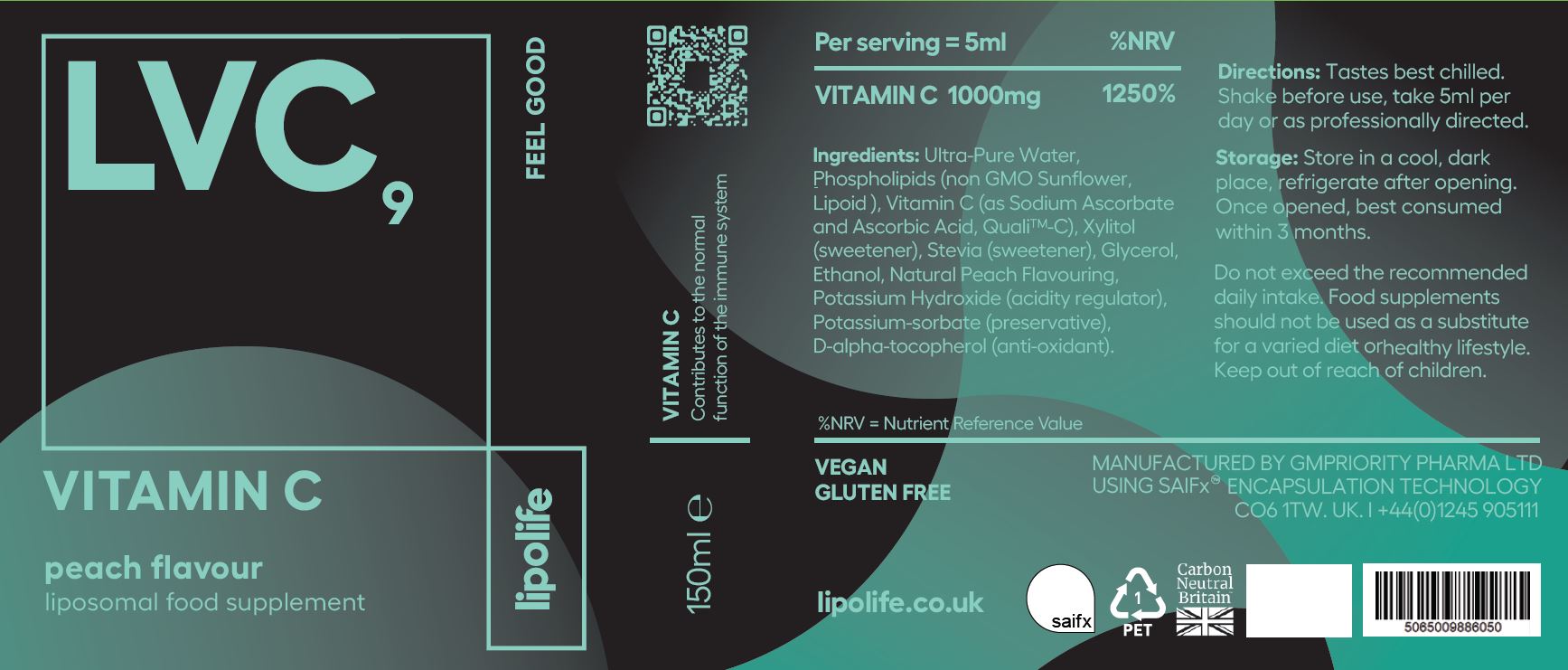 LIPO LIFE - LVC9 VITAMIN C