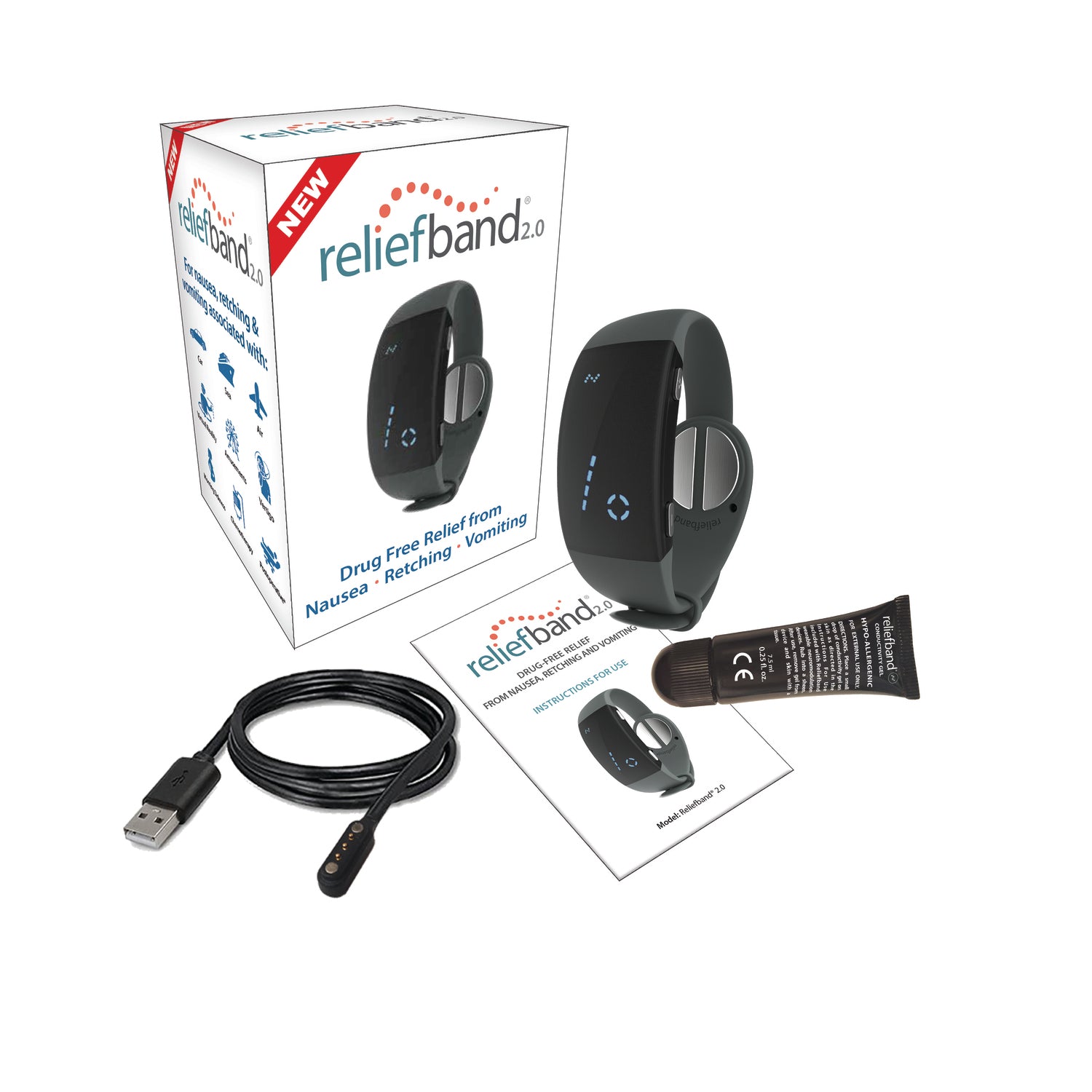 RELIEFBAND® PREMIER ANTI-NAUSEA WRISTBAND
