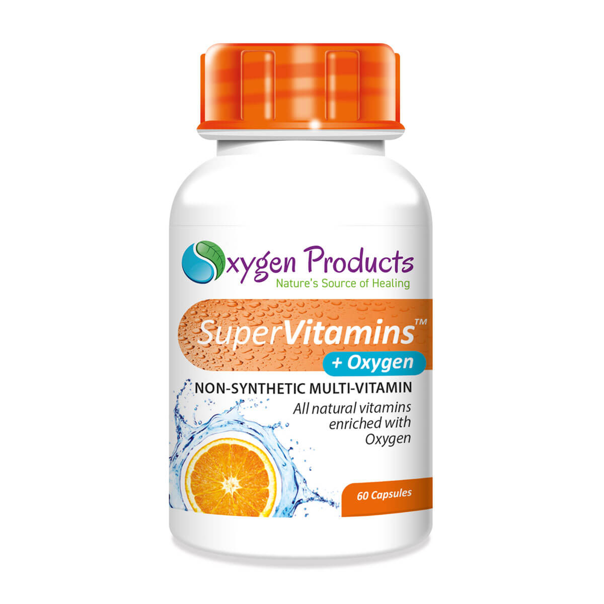 OXYGEN PRODUCTS - SUPER VITAMINS +OXYGEN (60 CAPSULES)