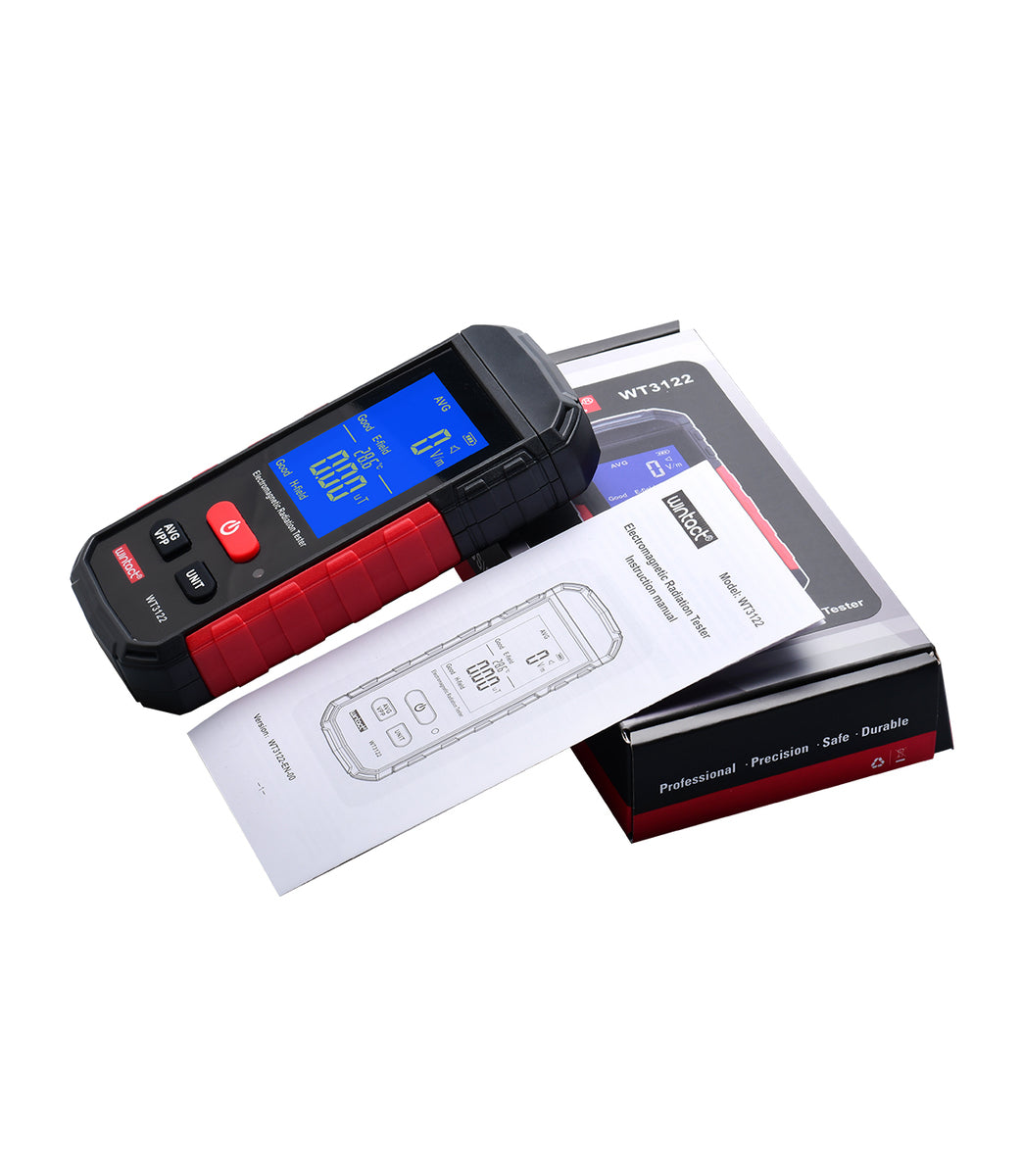 WINTACT - ELECTROMAGNETIC RADIATION TESTER - USB RECHARGEABLE (WT3122)