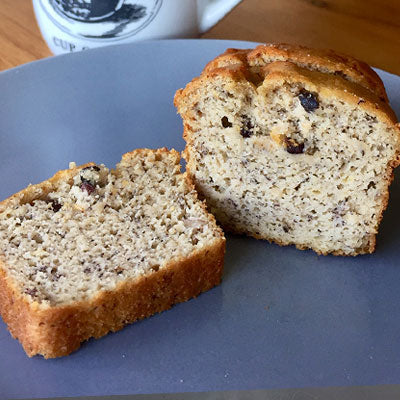 Almond Flour Banana & Cacao Bread