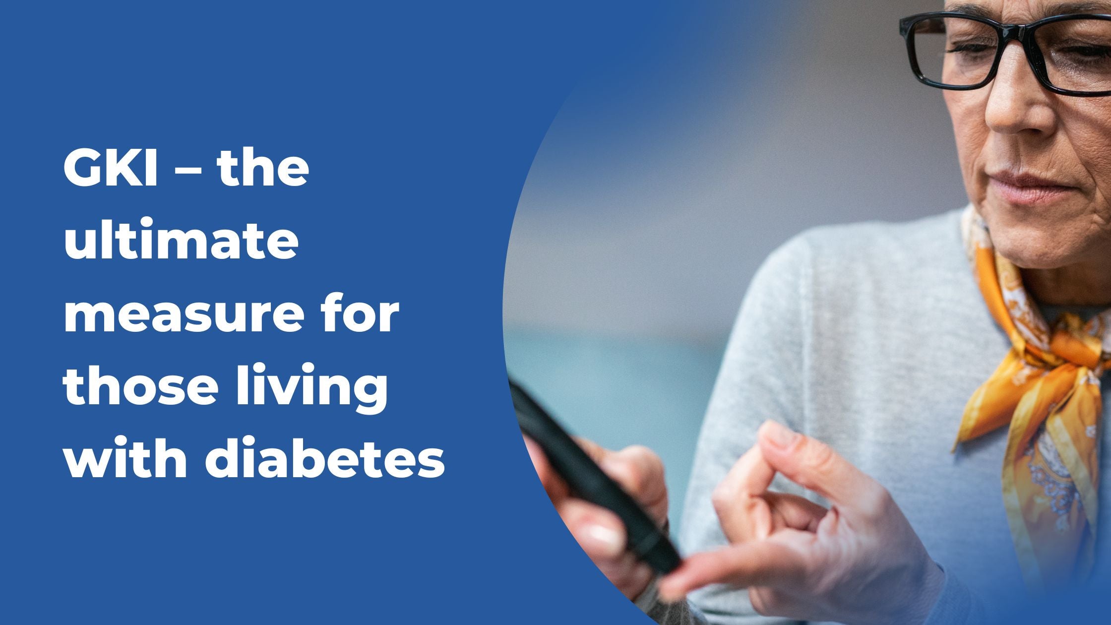 Women using a lancet device to test blood glucose and ketone reading