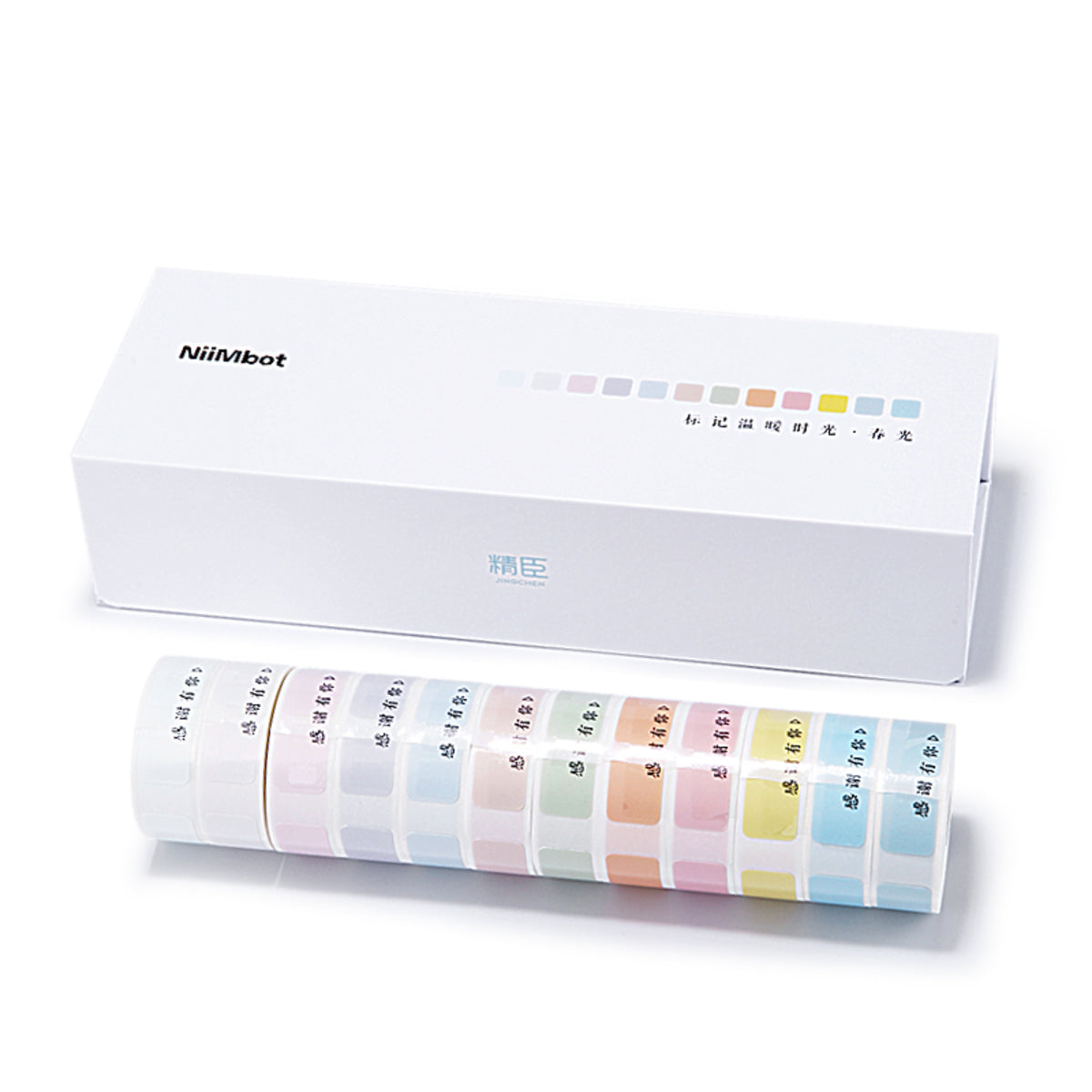 NB137 - NIIMBOT - D11 / D101 / D110 / H1S - 12X30MM - SPRING EDITION - 180 LABELS PER ROLL - 12 X ROLLS