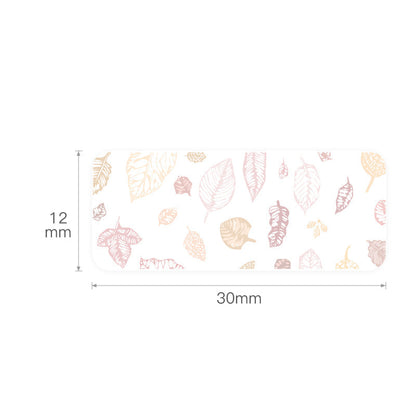 NB126 - NIIMBOT - D11 / D101 / D110 / H1S - 12X30MM - 210 THERMAL LABELS - MAPLE LEAF DESIGN