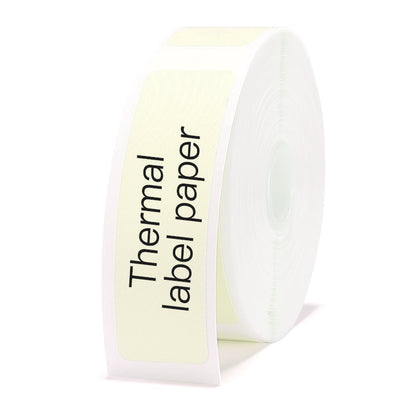 NB132 - NIIMBOT - D11 / D101 / D110 / H1S - 12X40MM - 160 THERMAL LABELS - SOLID LIGHT YELLOW