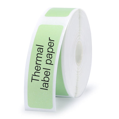 NB129 - NIIMBOT - D11 / D101 / D110 / H1S - 12X40MM - 160 THERMAL LABELS - SOLID GREEN