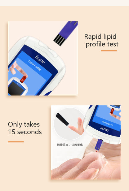 ACCU-ANSWER - ISAW - 9 IN 1 - LBM-02 MODEL - MULTI-MONITORING BLOOD & URINE METER TEST KIT INCLUDING STRIPS